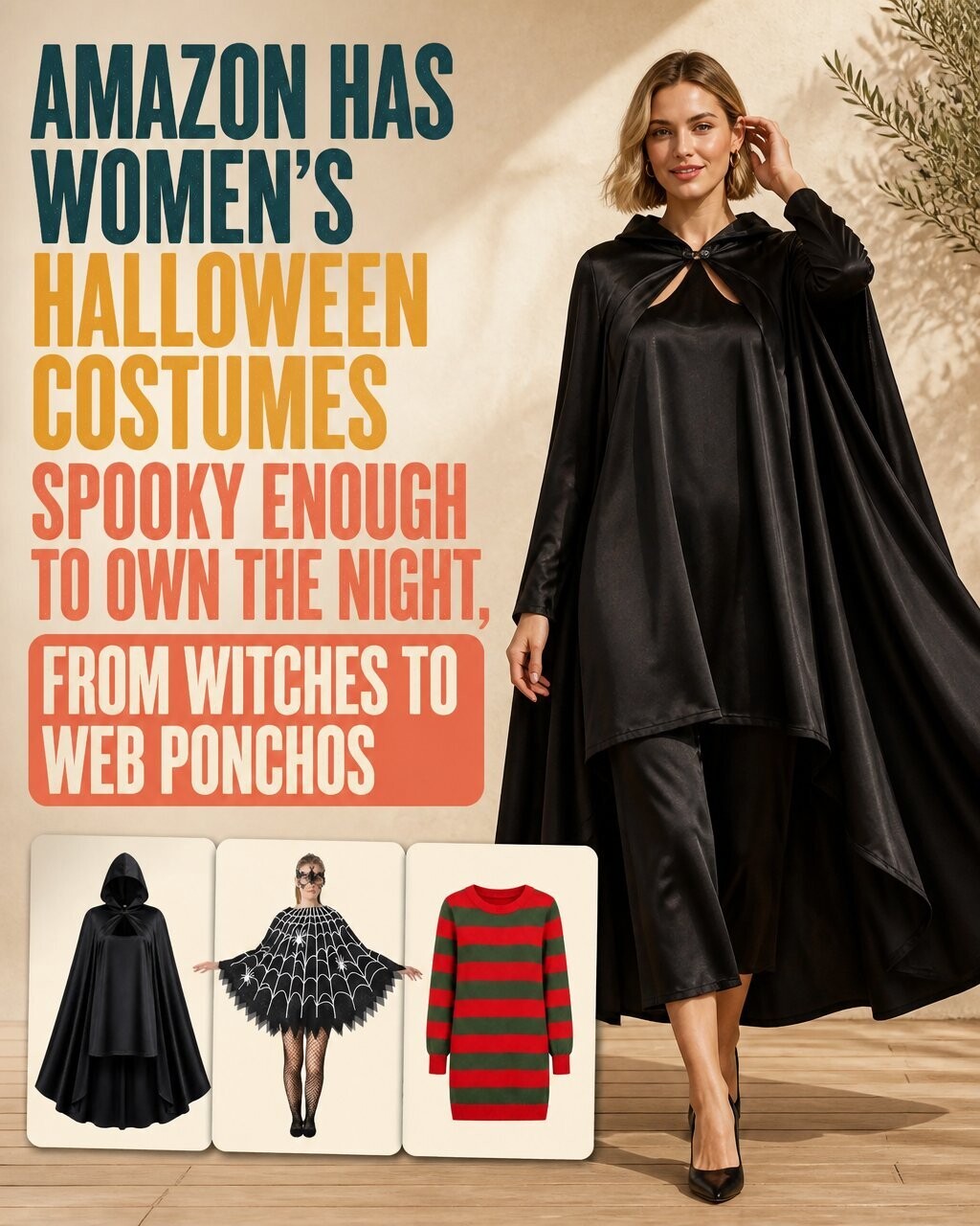 Toptenreviews Shopping Facebook ad: Women's Halloween Costumes Worth Planning Ahead For