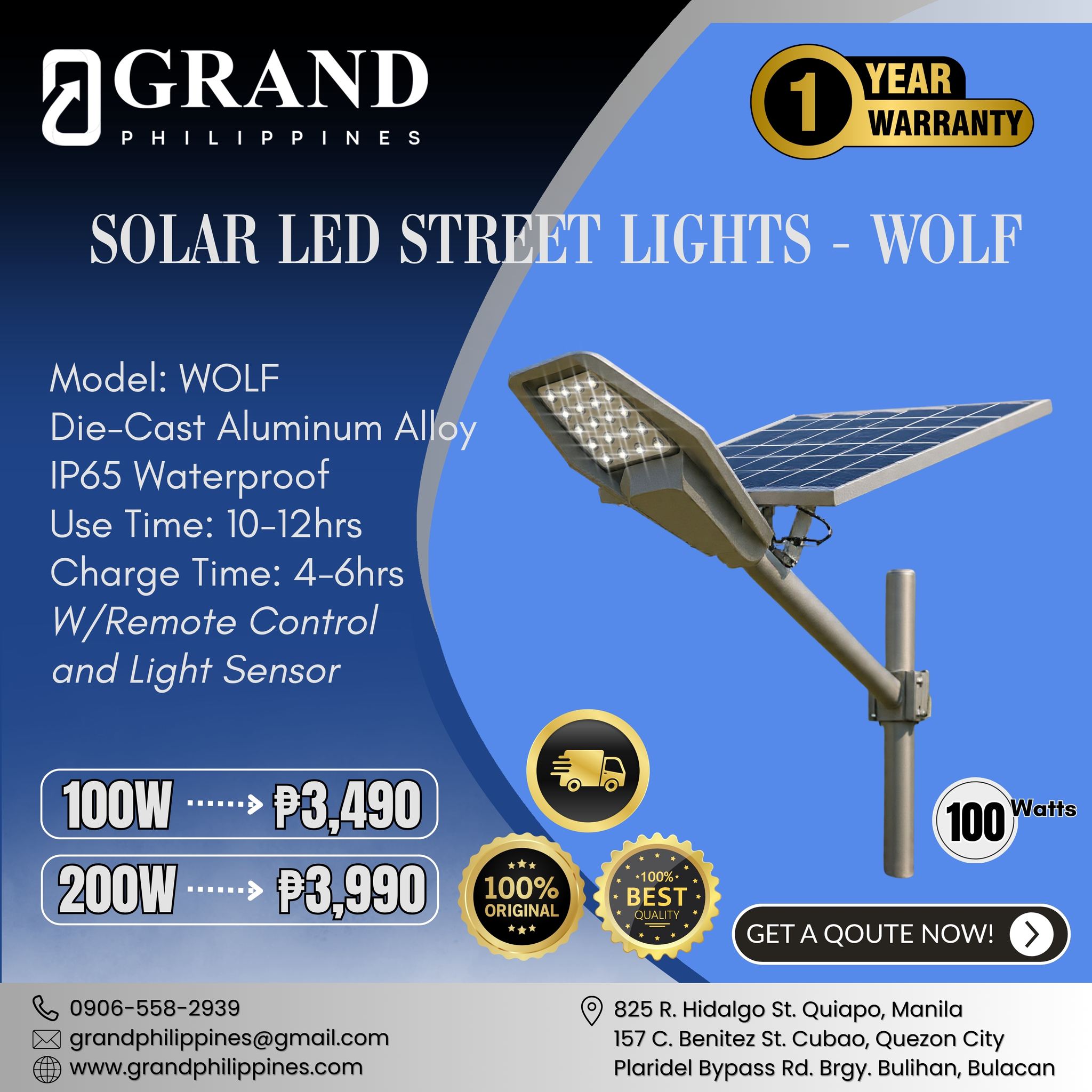 GRAND Philippines Facebook ad