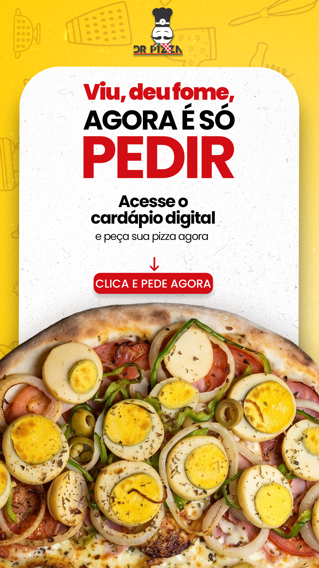 drpizzariobonito Facebook ad from May 26, 2026