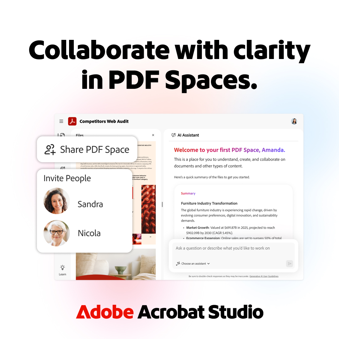 Adobe Acrobat Facebook ad