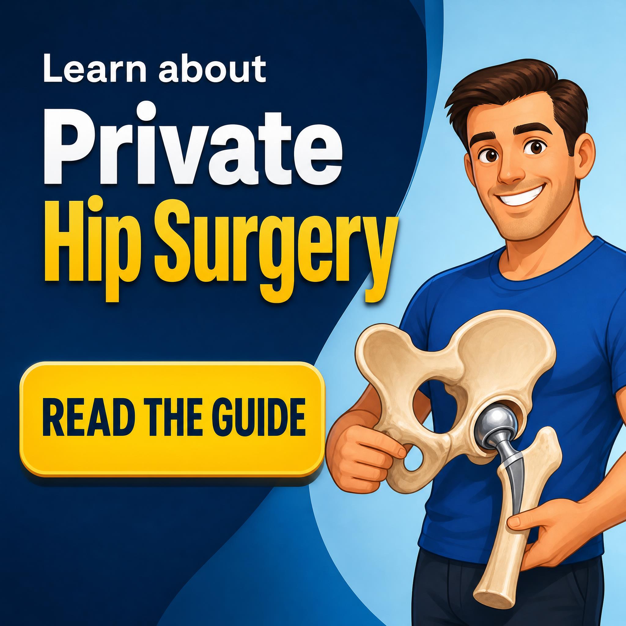 Our Happy Life Facebook ad: A Guide to Private Hip Surgery