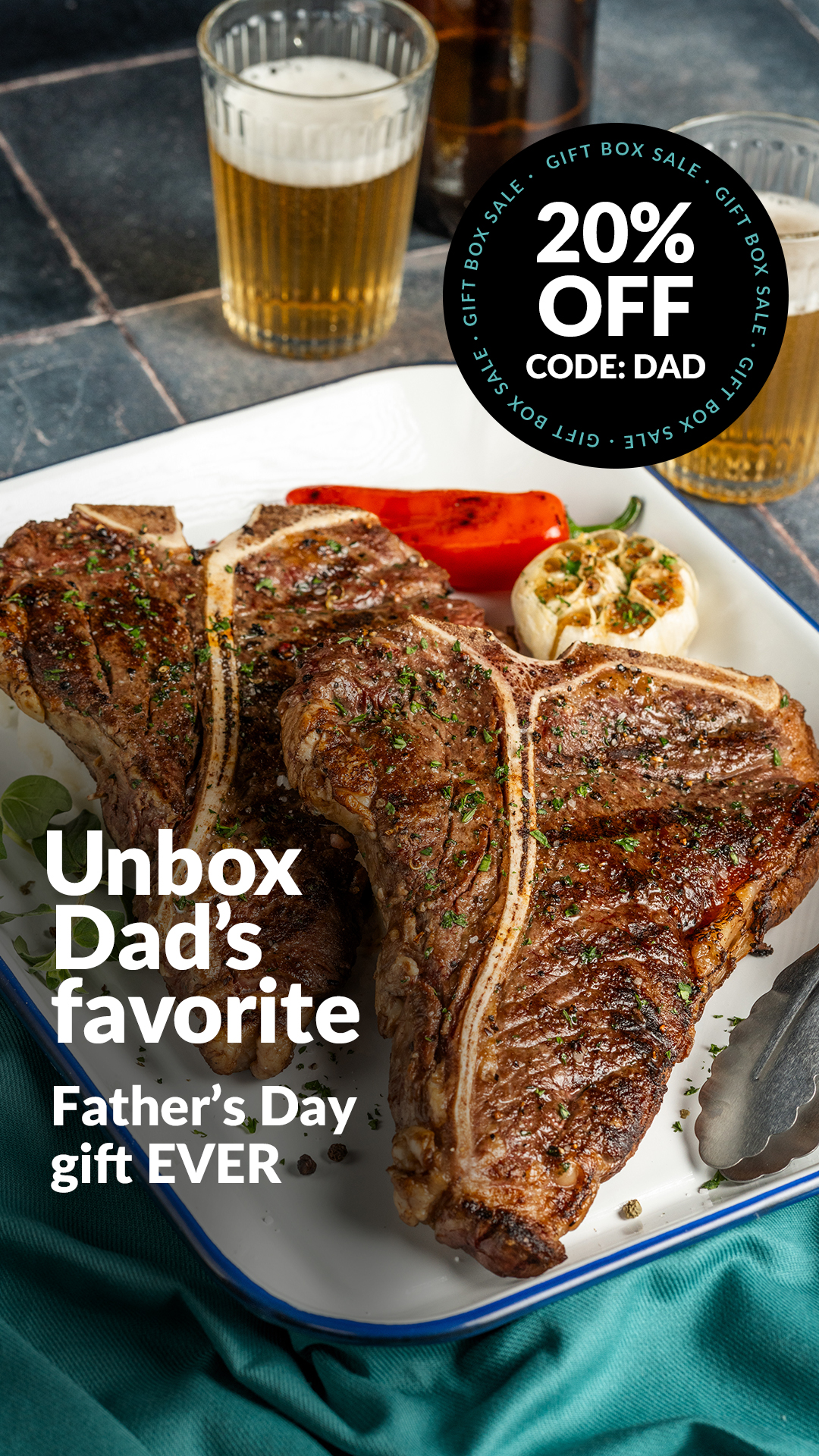 ButcherBox Facebook ad