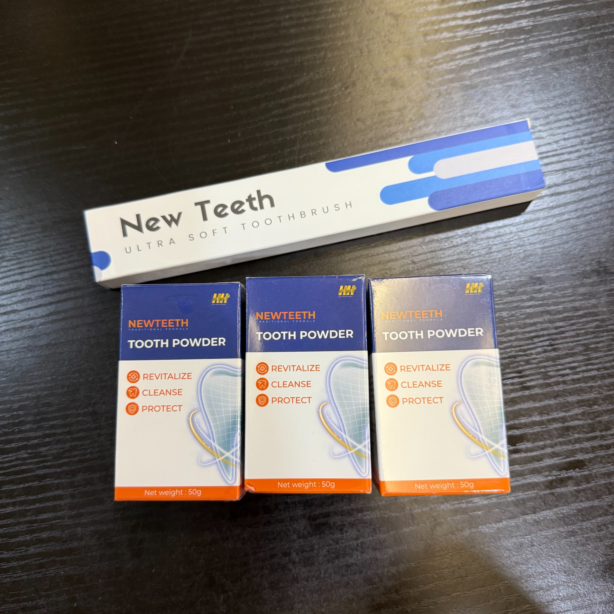 New Teeth 神龈粉 Facebook ad: 网络上讲到很神奇的产品