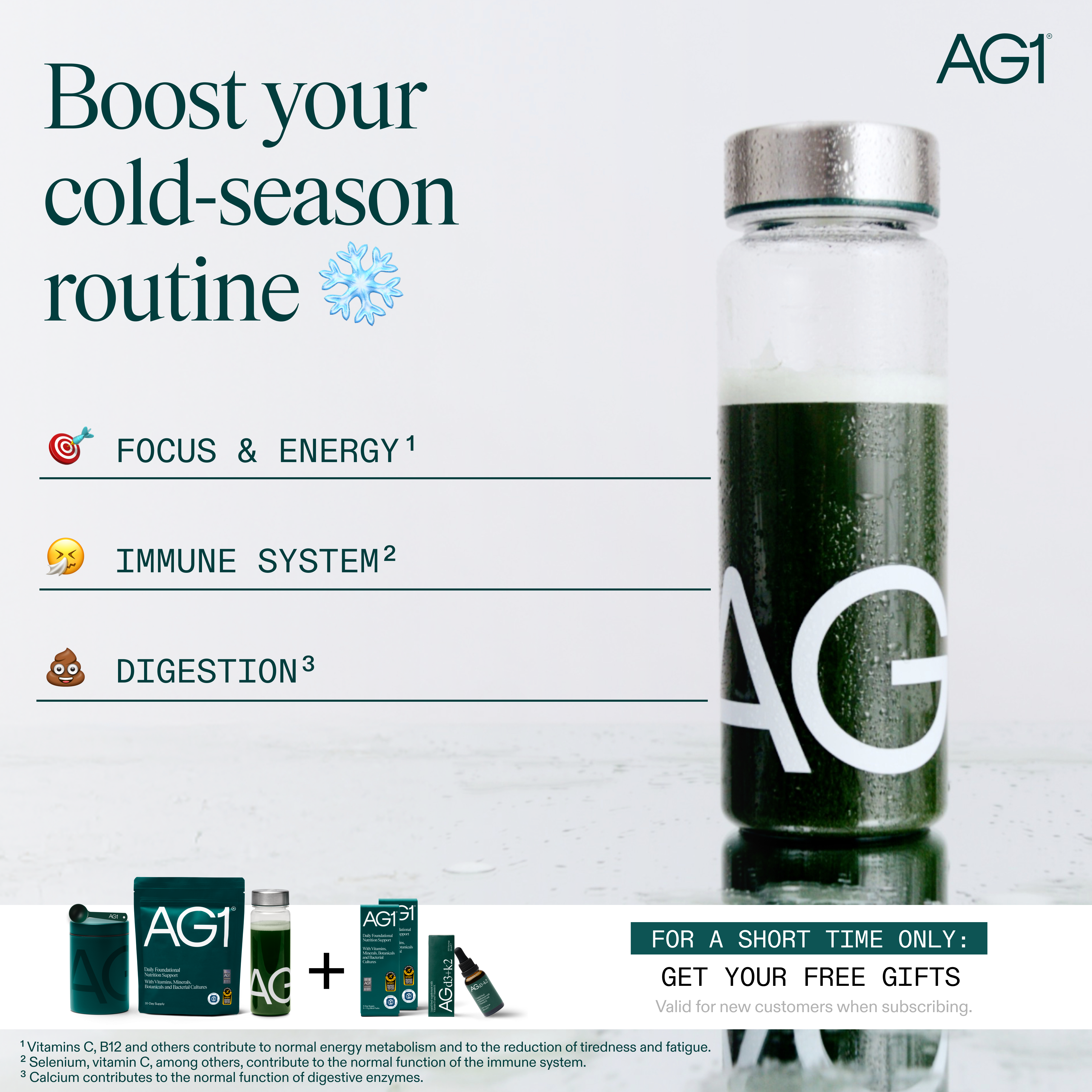 AG1 by Athletic Greens Facebook ad