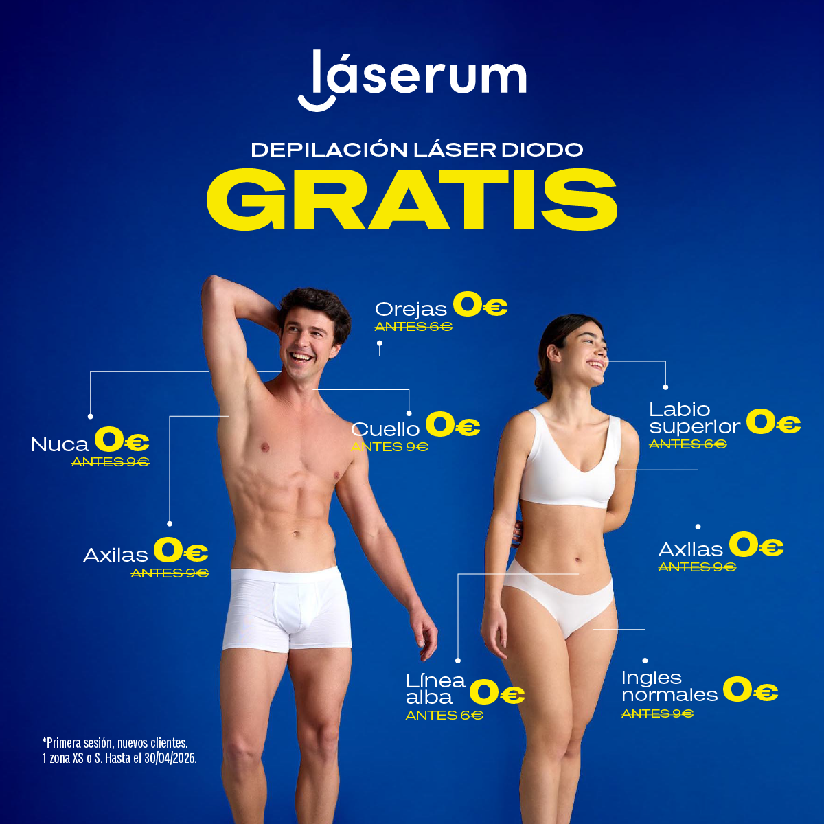 Láserum Facebook ad