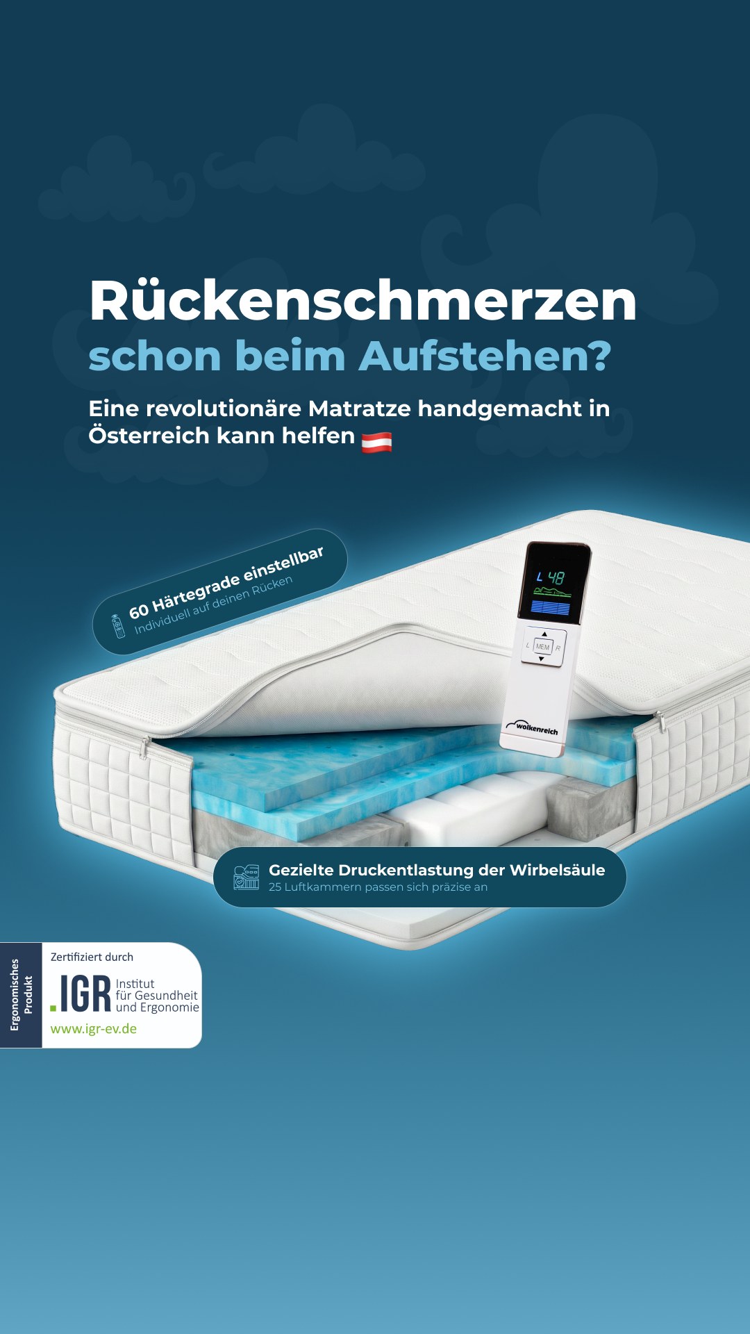 Wolkenreich - besser schlafen Facebook ad from Mar 13, 2026