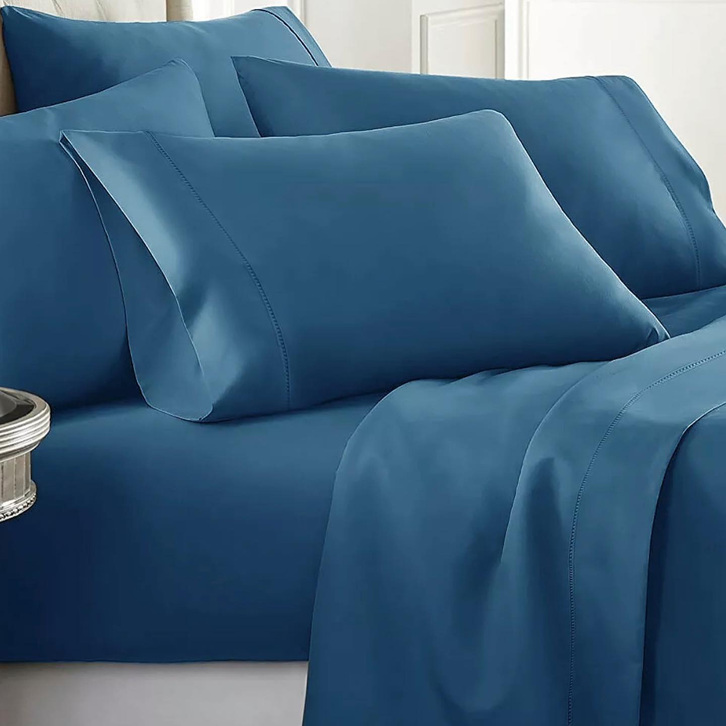 Ontrendideas - Bed & Bath Facebook ad: Luxury Bedding Sets Sale | Bamboo Sheets Online