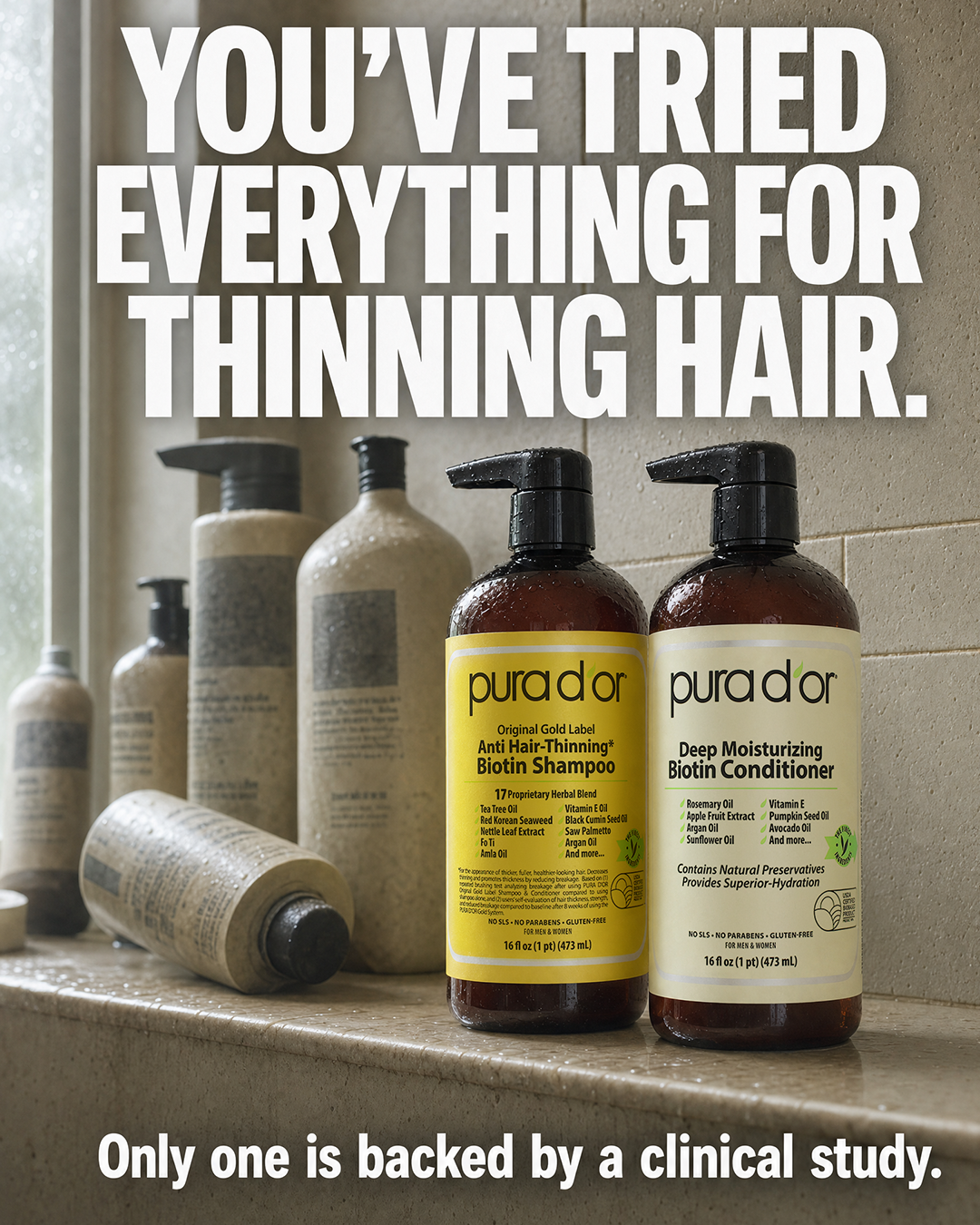 PURA D'OR Facebook ad