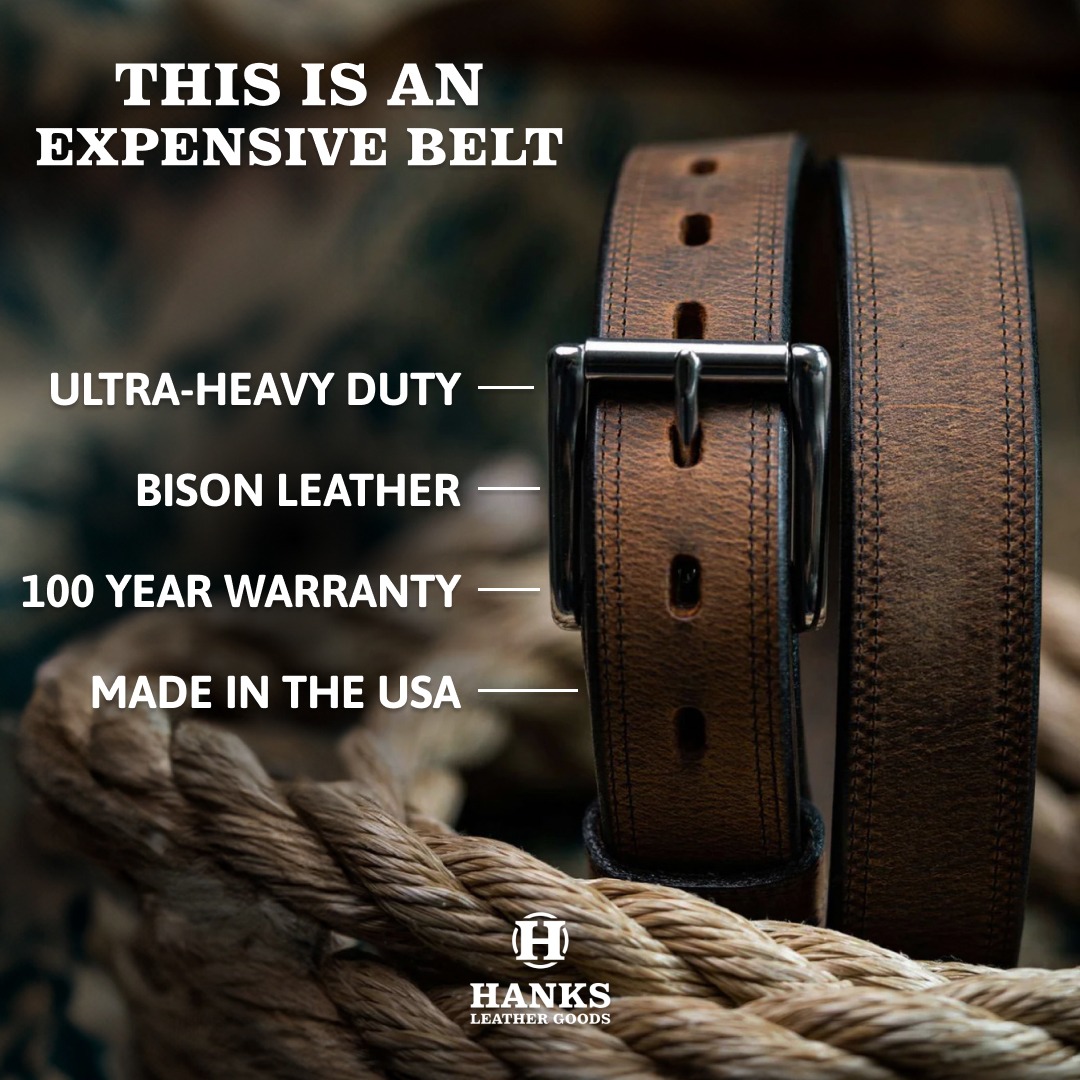Hanks Leather Goods Facebook ad