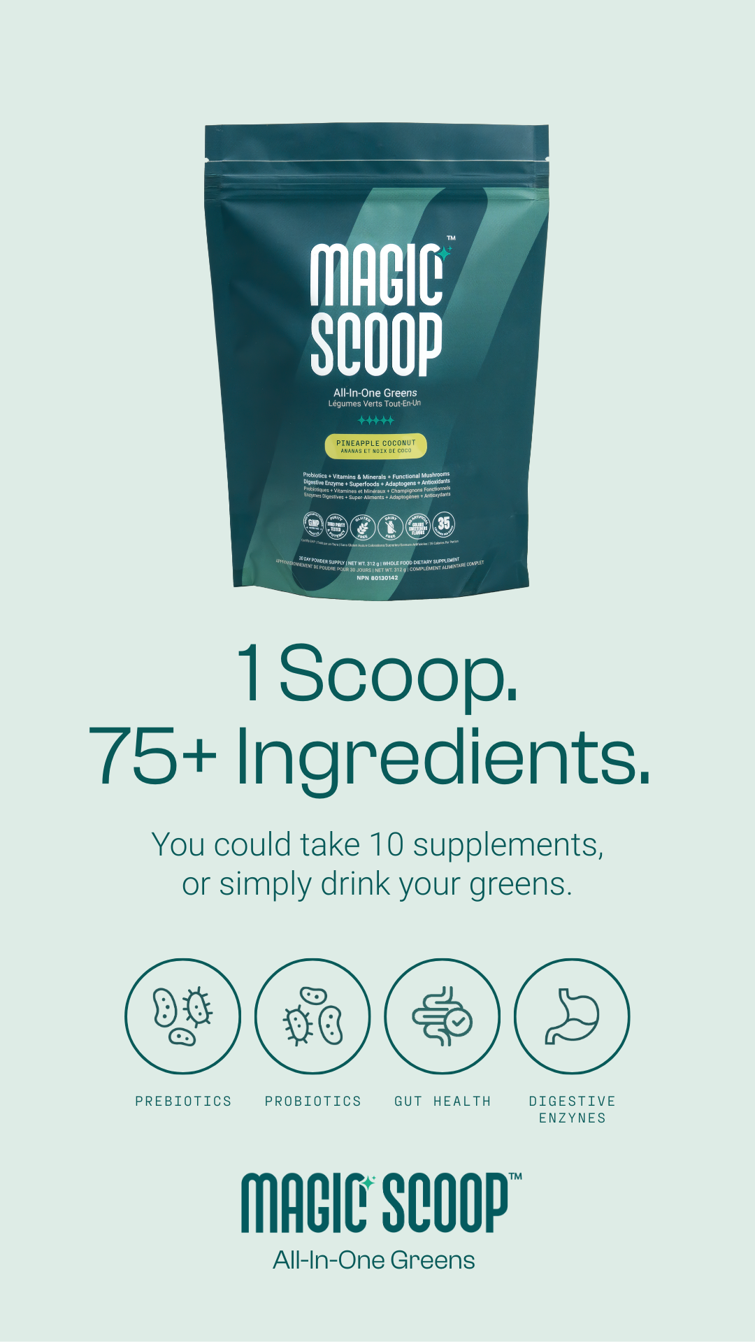 Magic Scoop Facebook ad