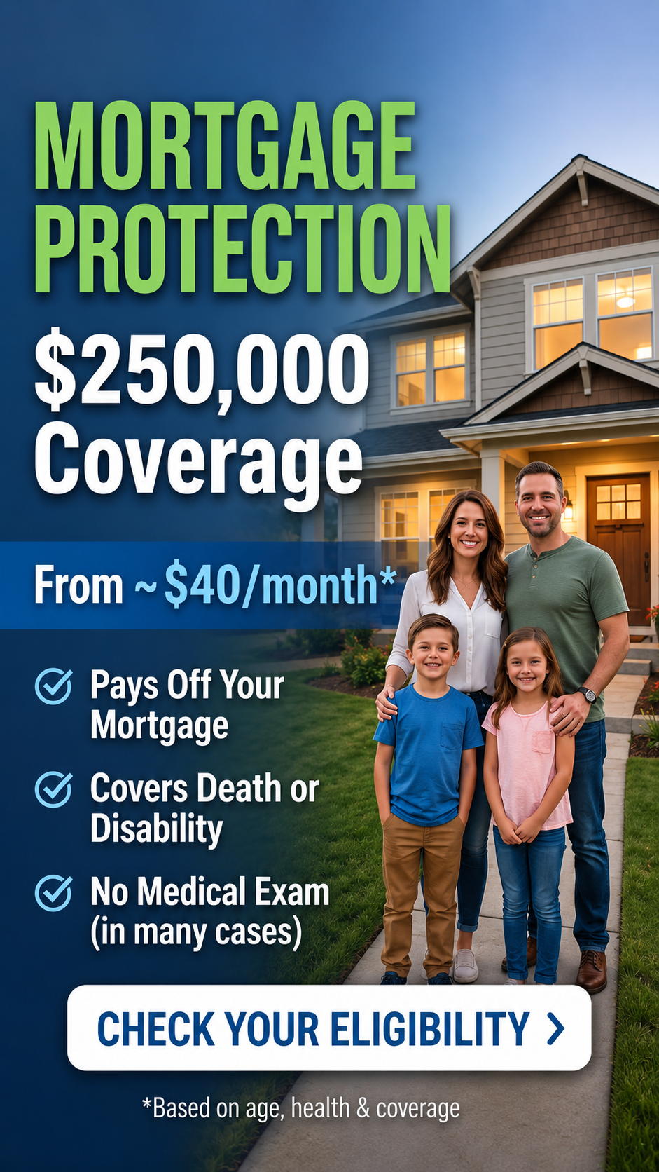 American Mortgage Protection Facebook ad from May 7, 2026