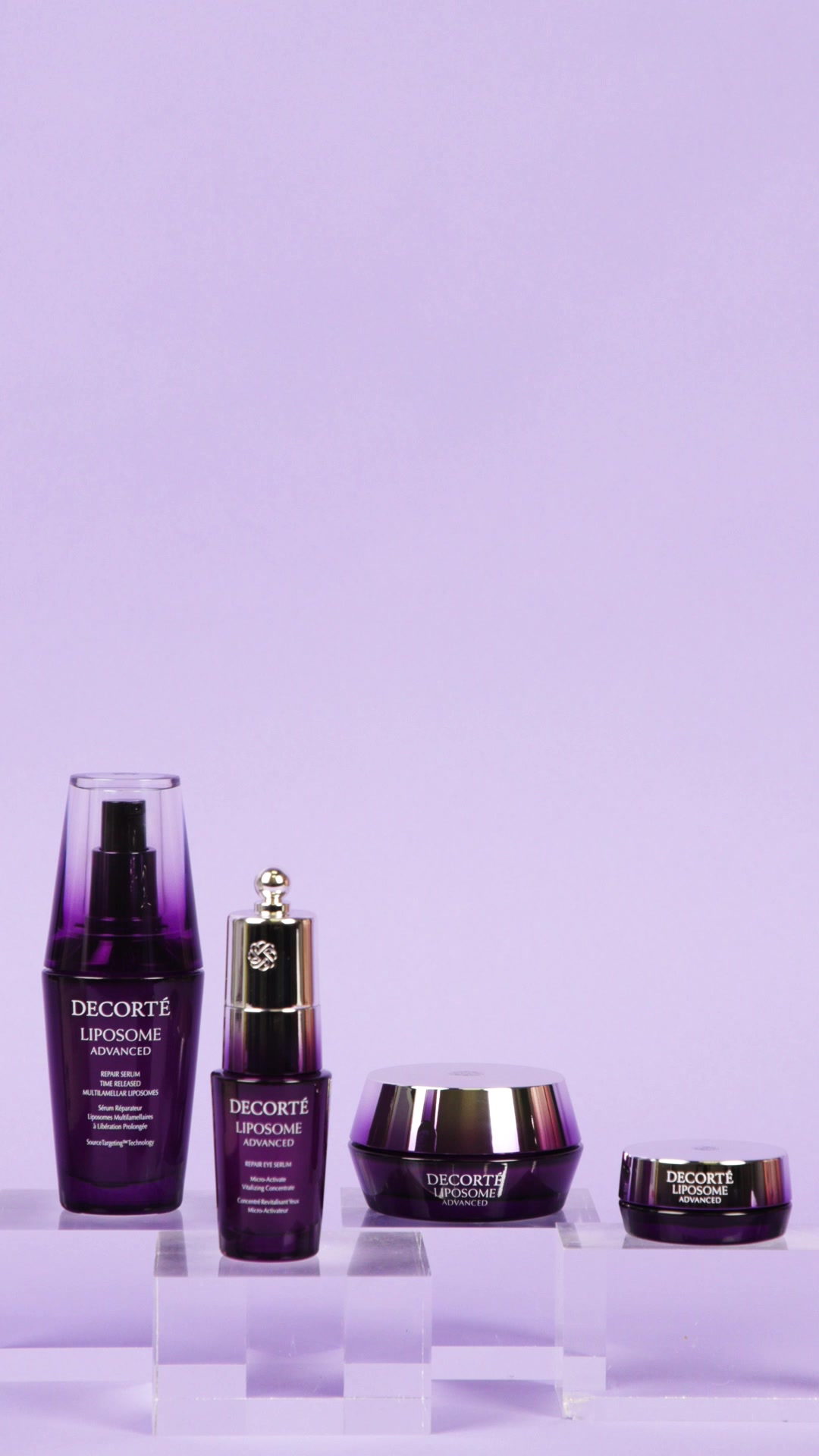 DECORTÉ Facebook ad: Unlock healthy, radiant skin.
