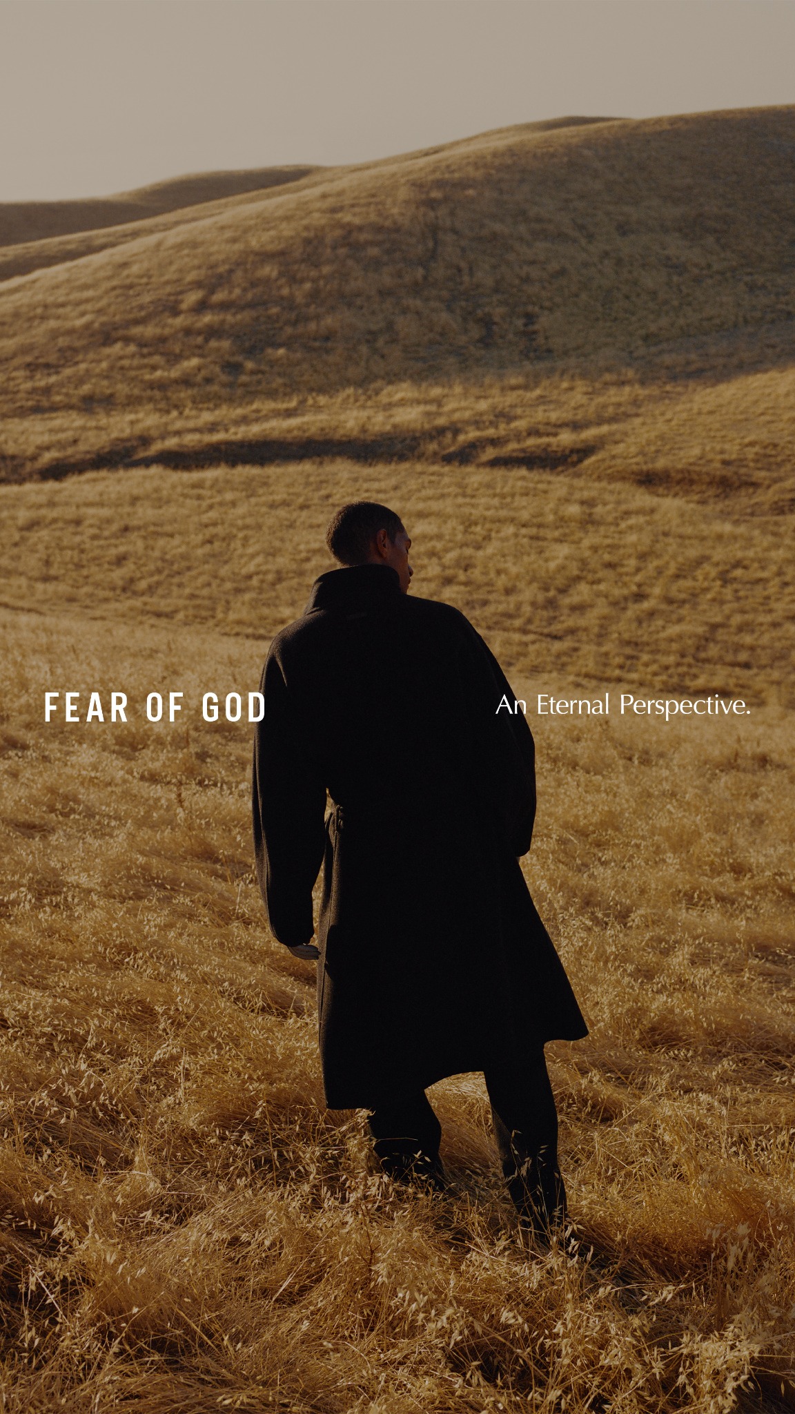 FEAR OF GOD Facebook ad: Rooted in the immovable