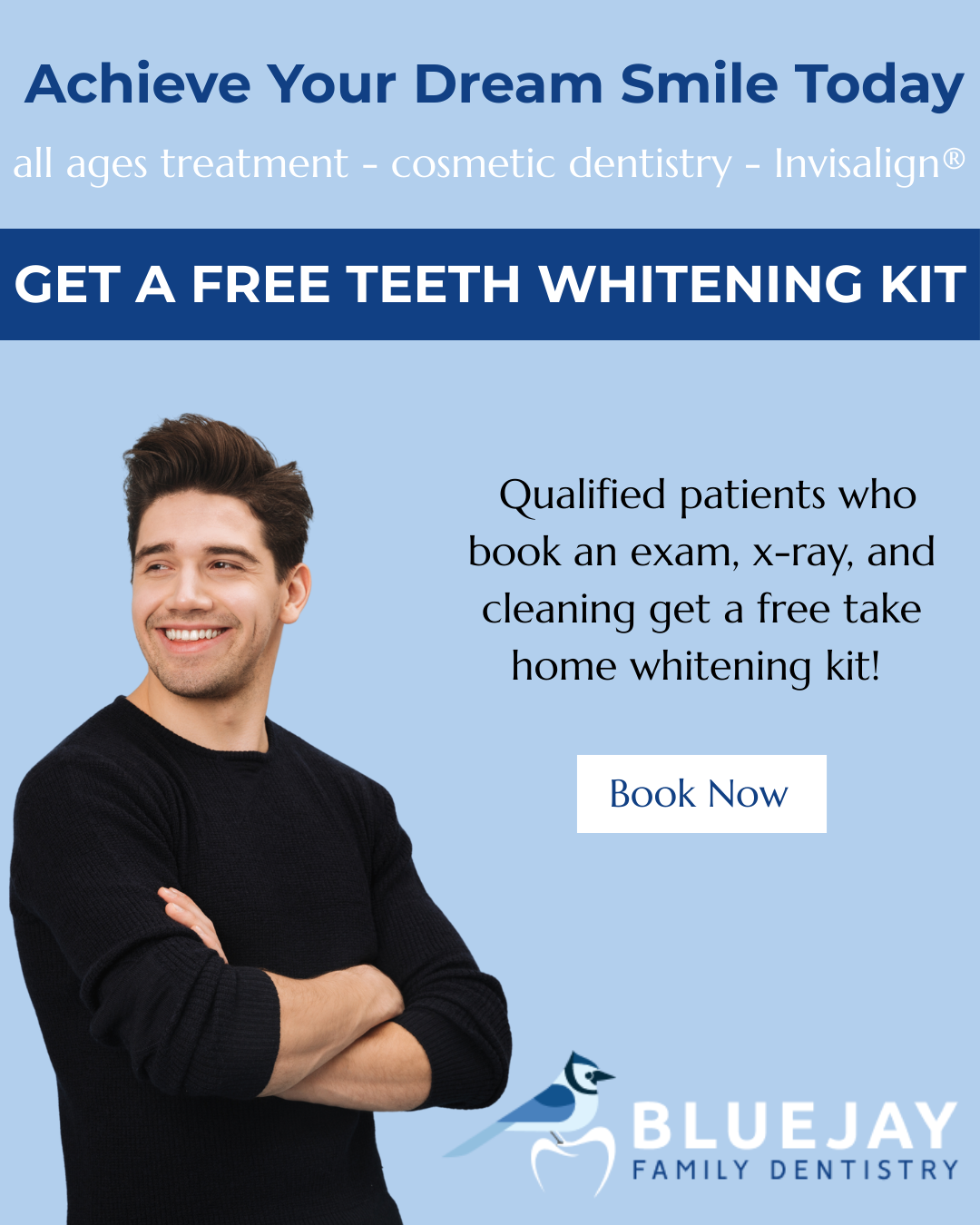 Blue Jay Family Dentistry Facebook ad