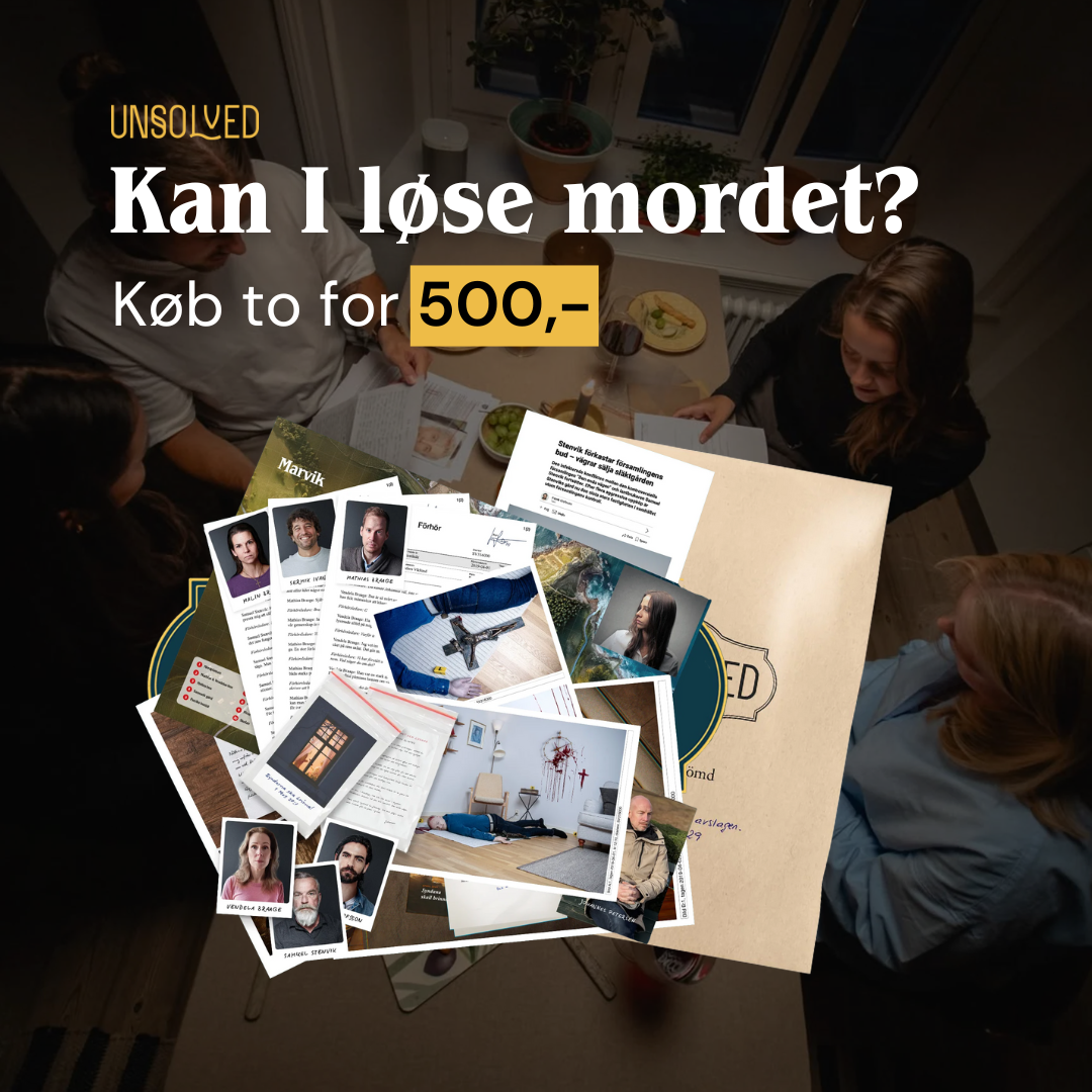 ARKIV by Unsolved - Mordgåder at løse derhjemme Facebook ad