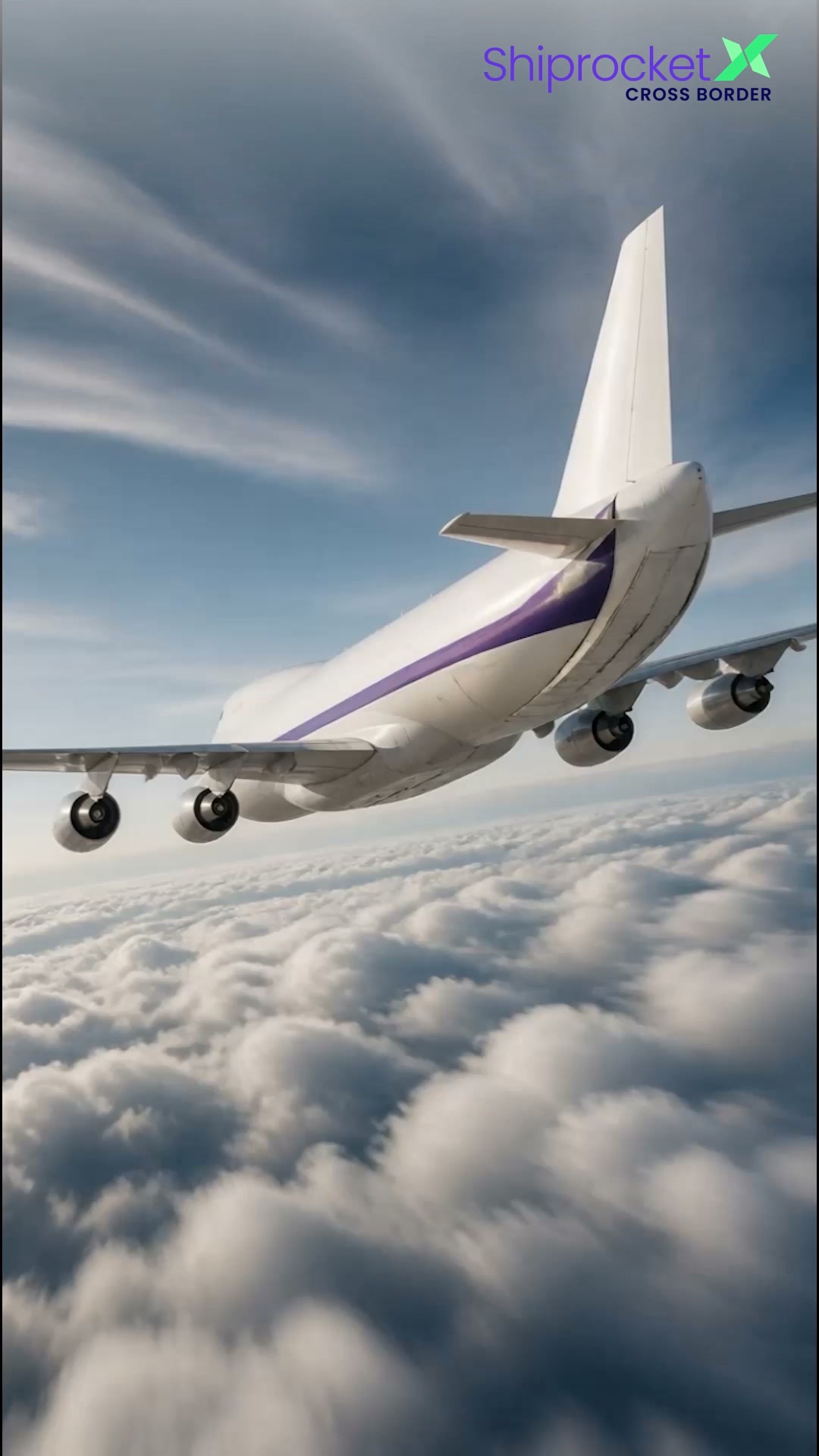 ShiprocketX Facebook ad: Every international shipment crosses borders, regulations…