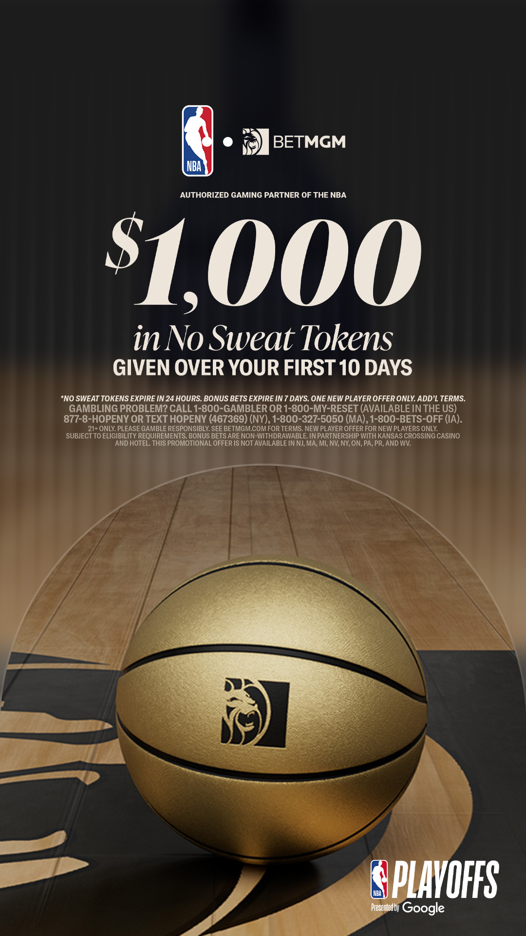 BetMGM Facebook ad