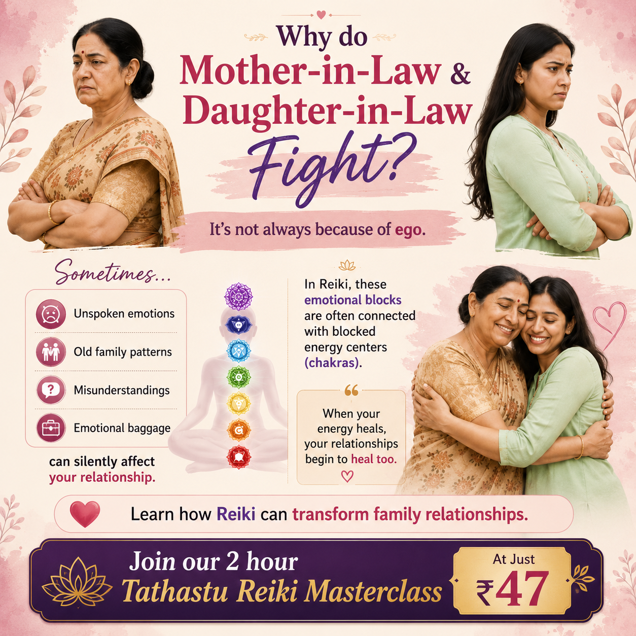 Swetha Anand Facebook ad: Transform Your Life, Calm Your Child