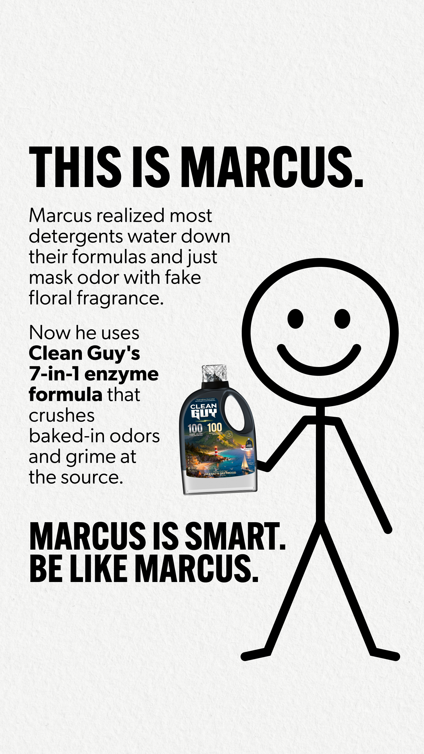 Clean Guy Facebook ad