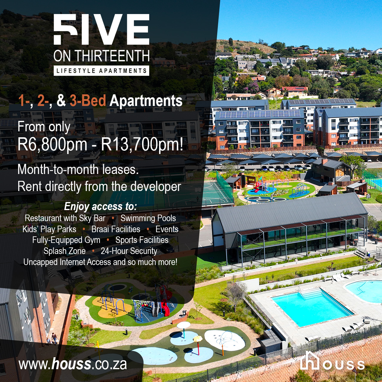Houss Rentals Facebook ad from Jan 19, 2026