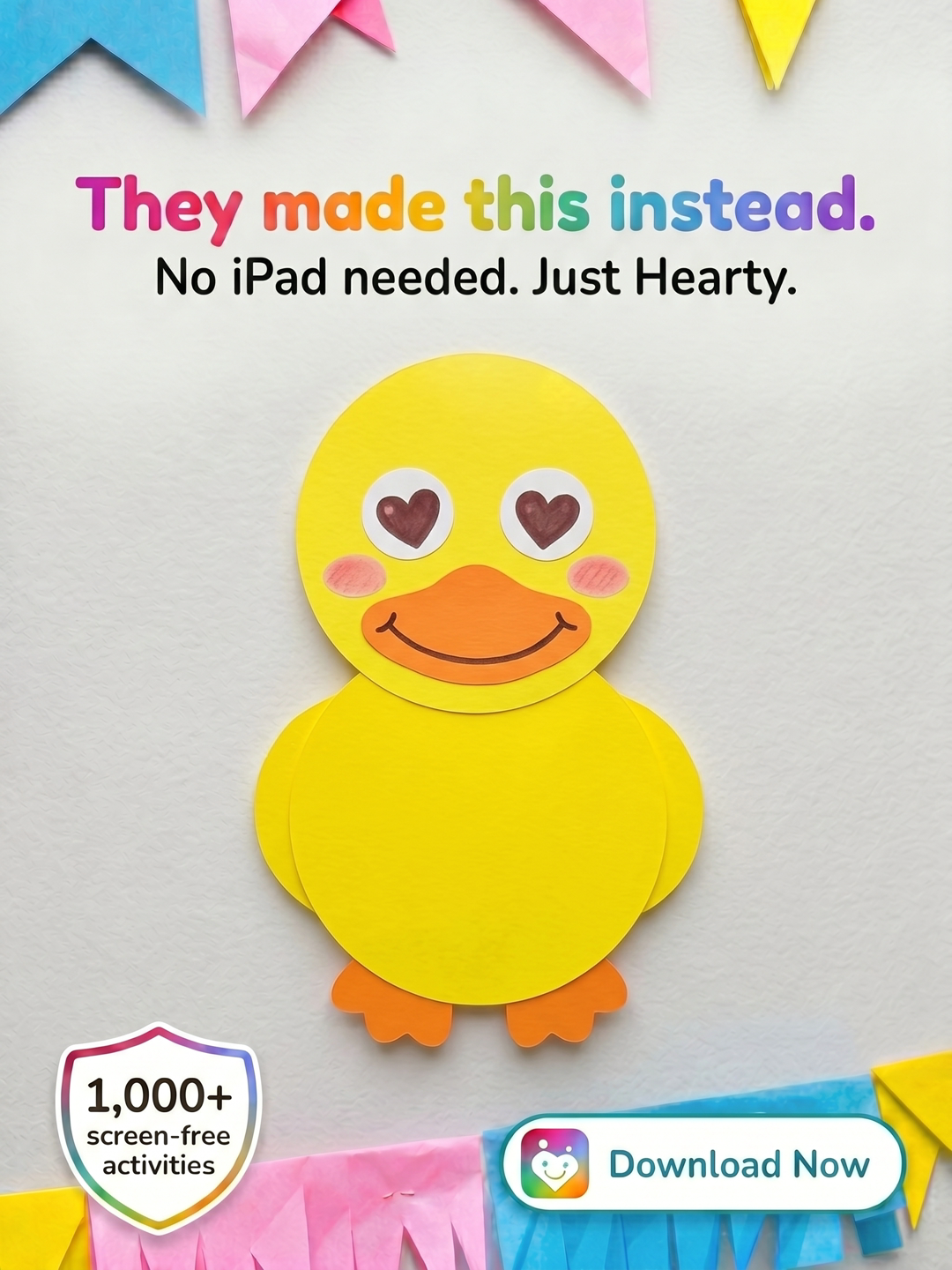 Hearty App Facebook ad