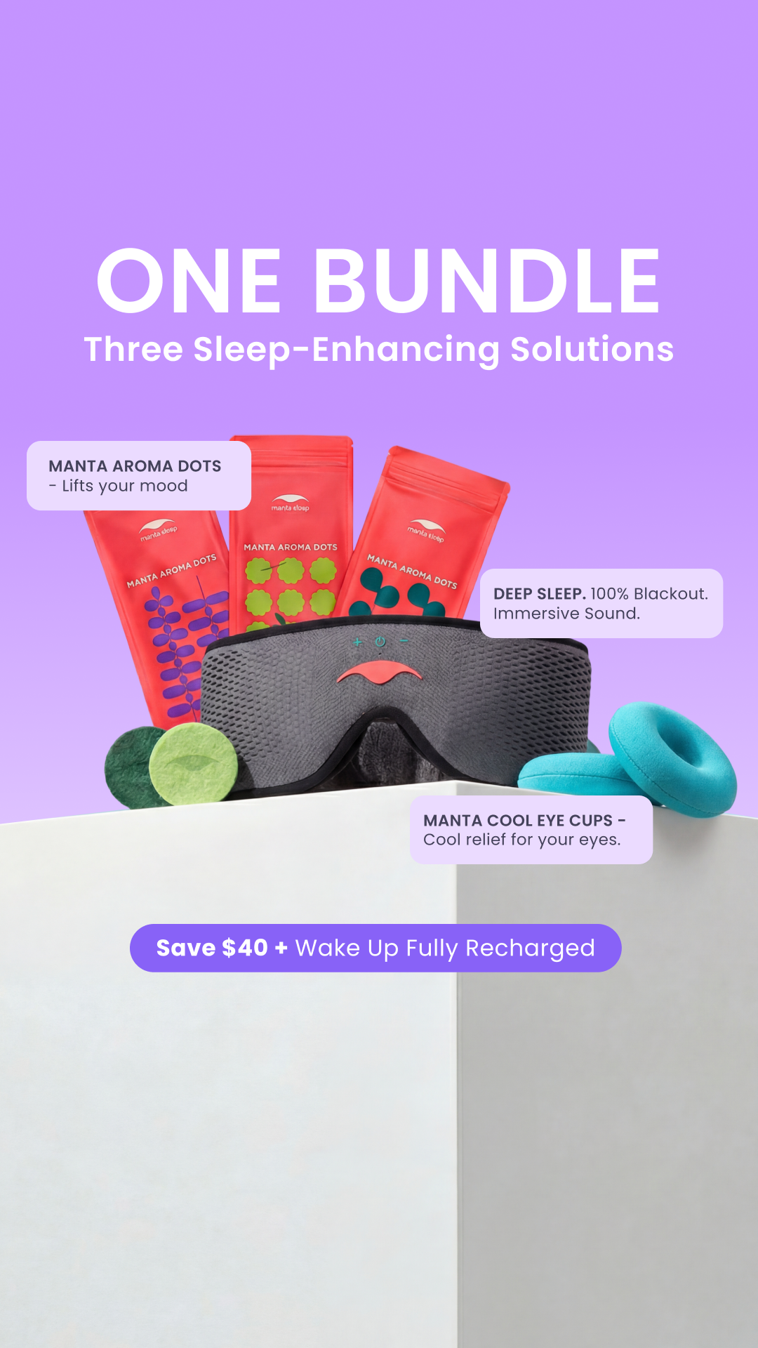 Manta Sleep Facebook ad