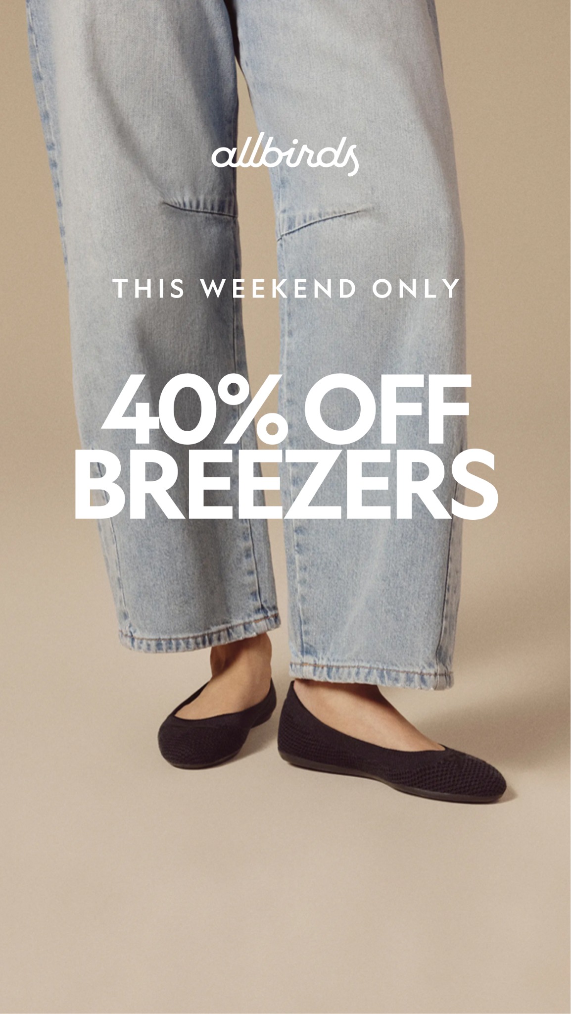 Allbirds Australia Facebook ad