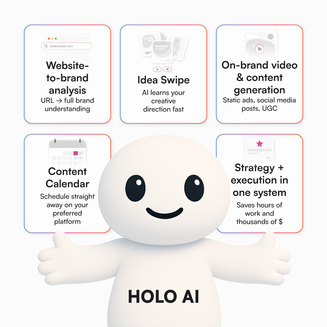 Holo Facebook ad