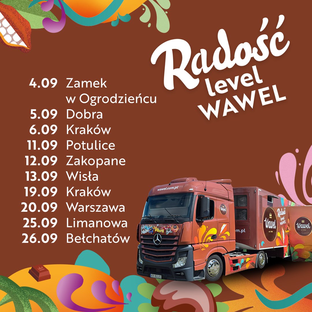 Wawel Facebook ad: Wakacje odjechały w siną dal, a w szkołach…