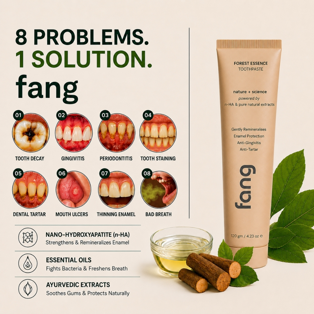 Smile Central Station Facebook ad: 8 Problems. 1 Powerful Toothpaste.