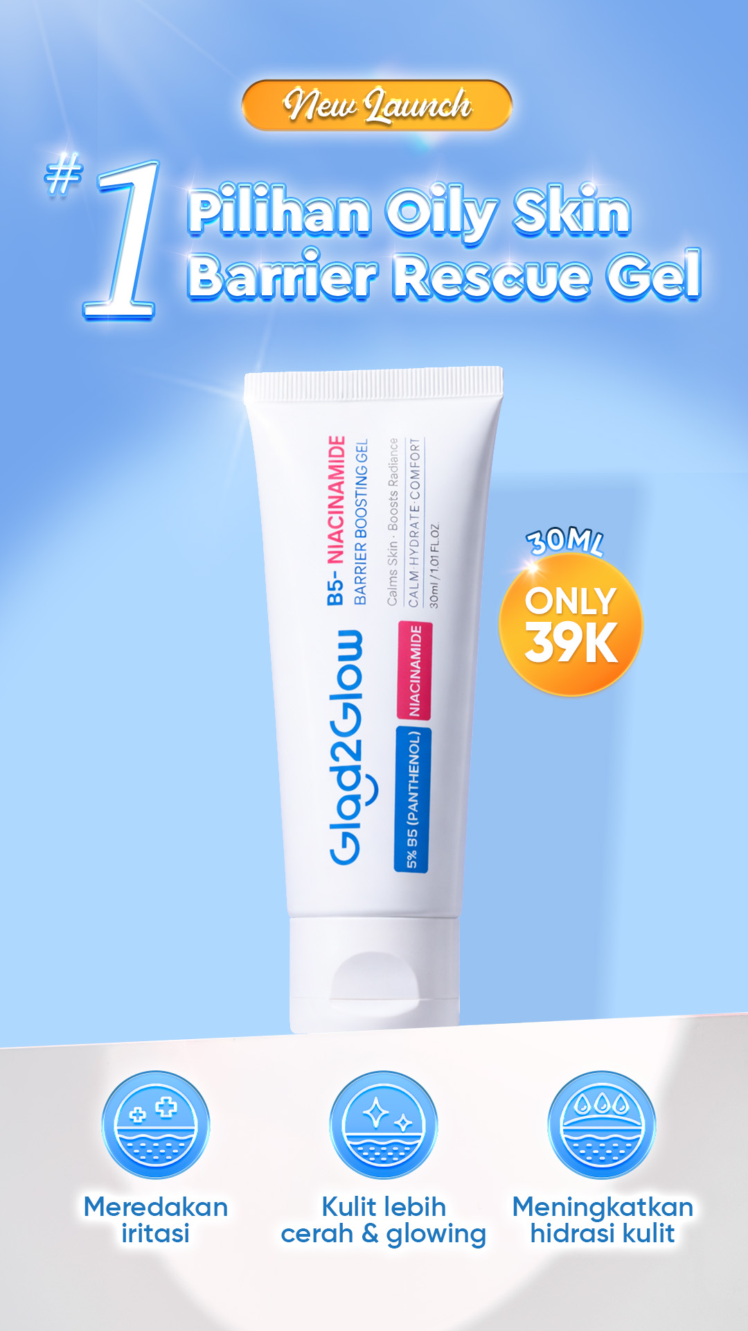 Glad 2 Glow.Indonesia  Facebook ad