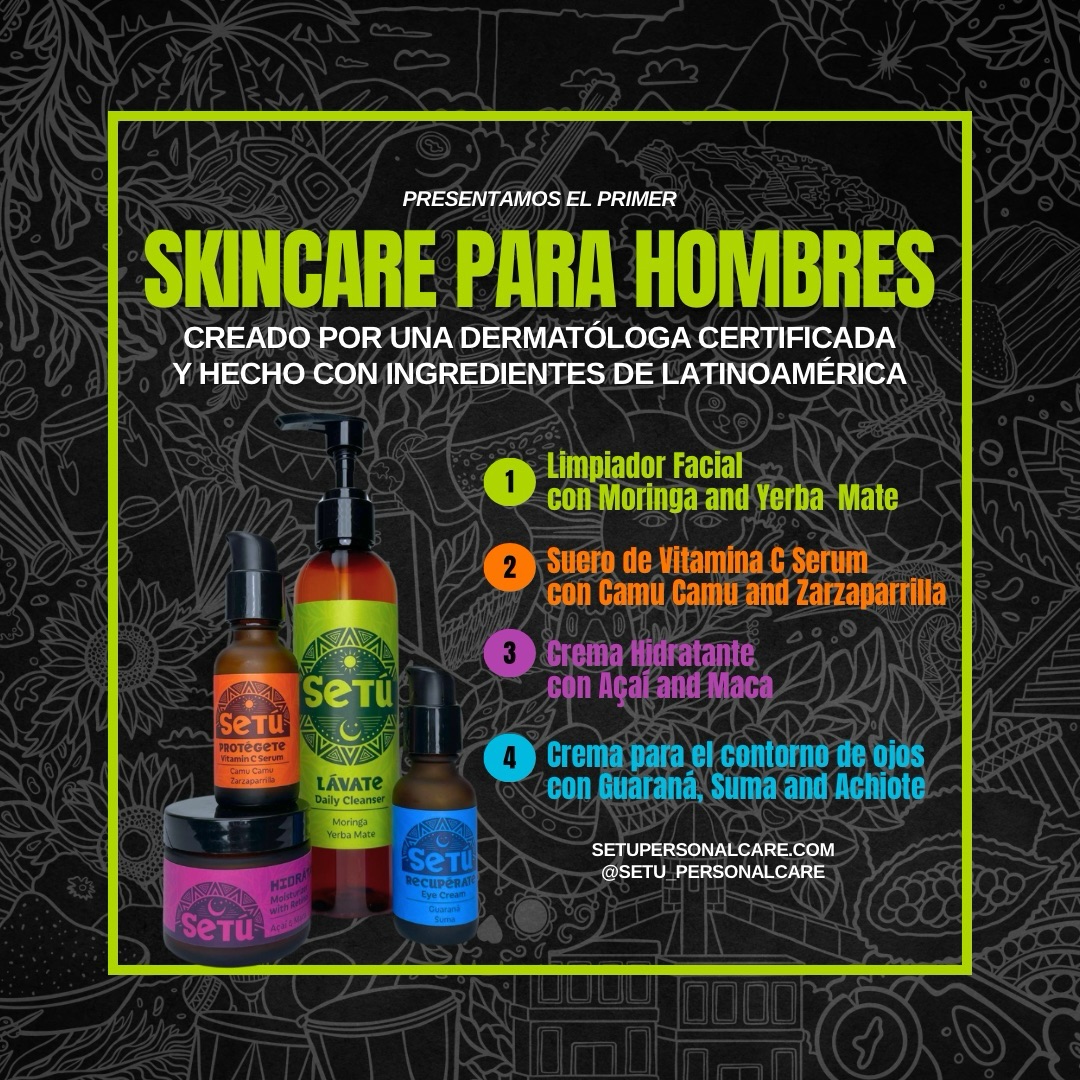 setu.personalcare Facebook ad: Descubre el nuevo Setú Skincare For Men.