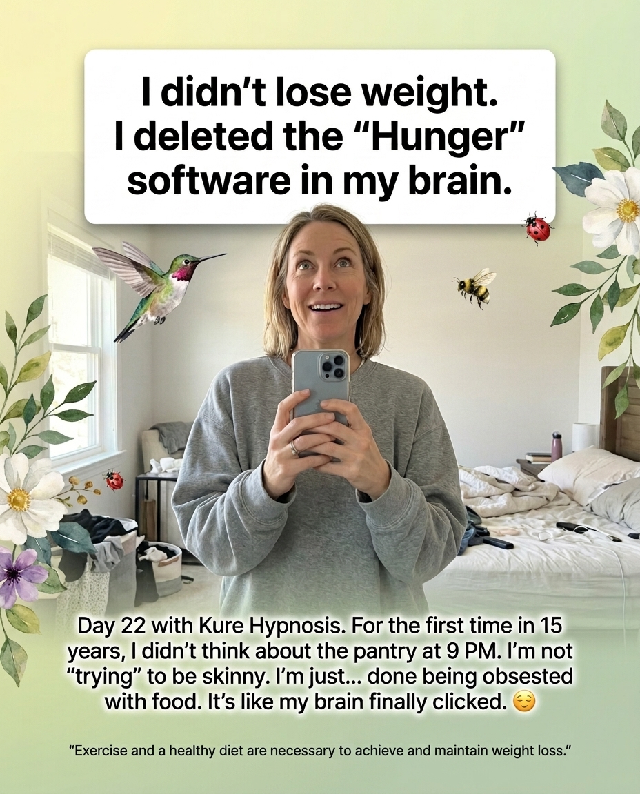 Kure for Hypnotherapy Facebook ad