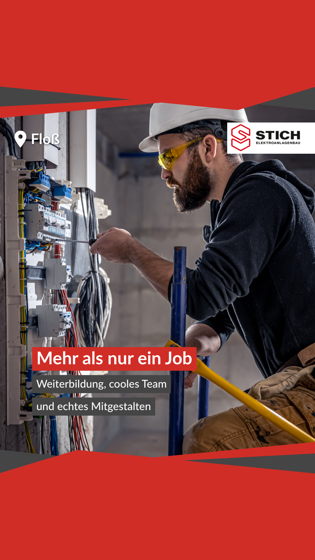 Elektroanlagenbau Stich GmbH & Co.KG Facebook ad from Sep 30, 2025