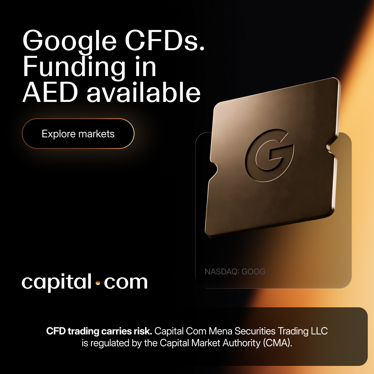 Capital.com.MENA Facebook ad