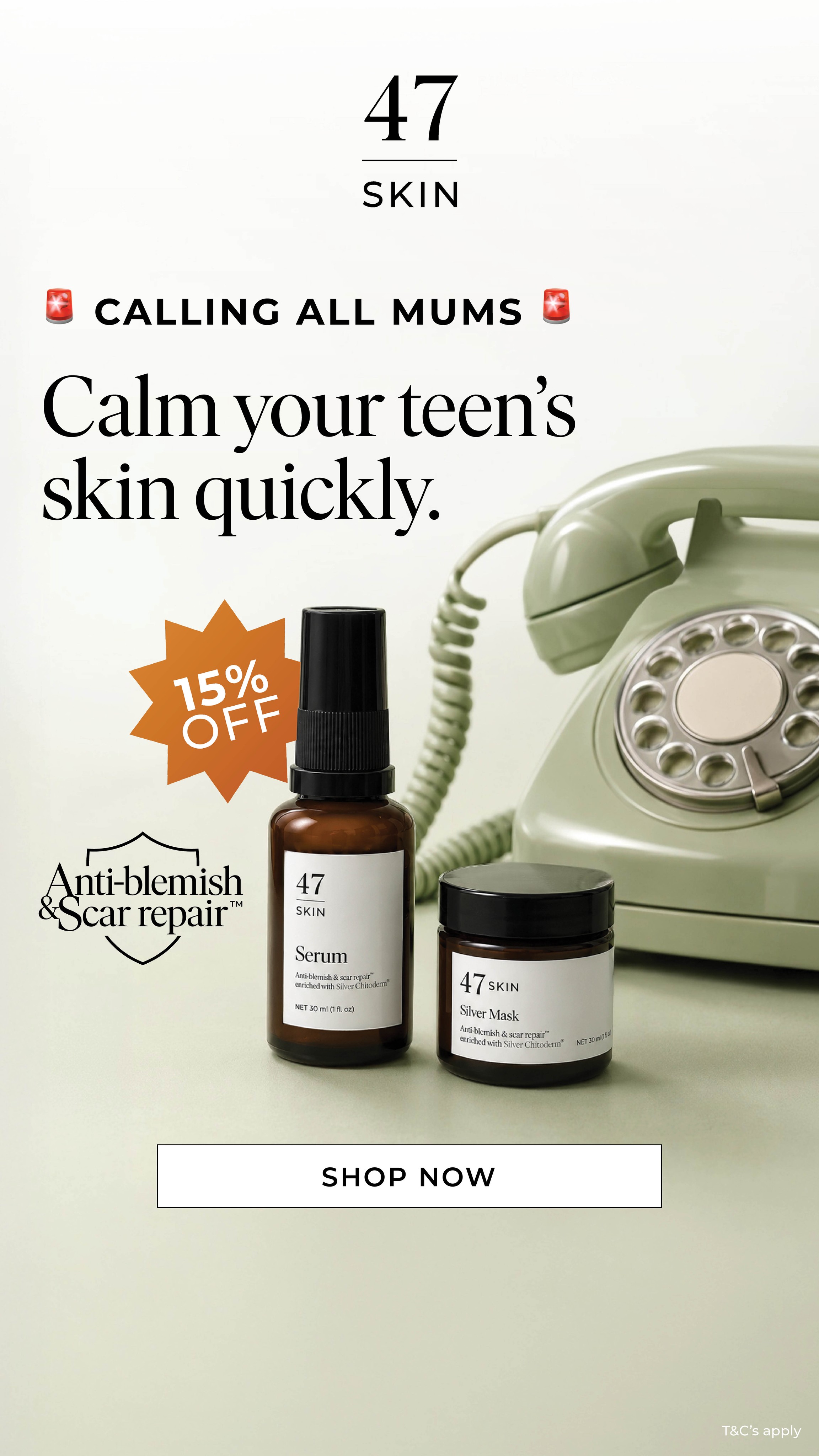 47Skin Facebook ad