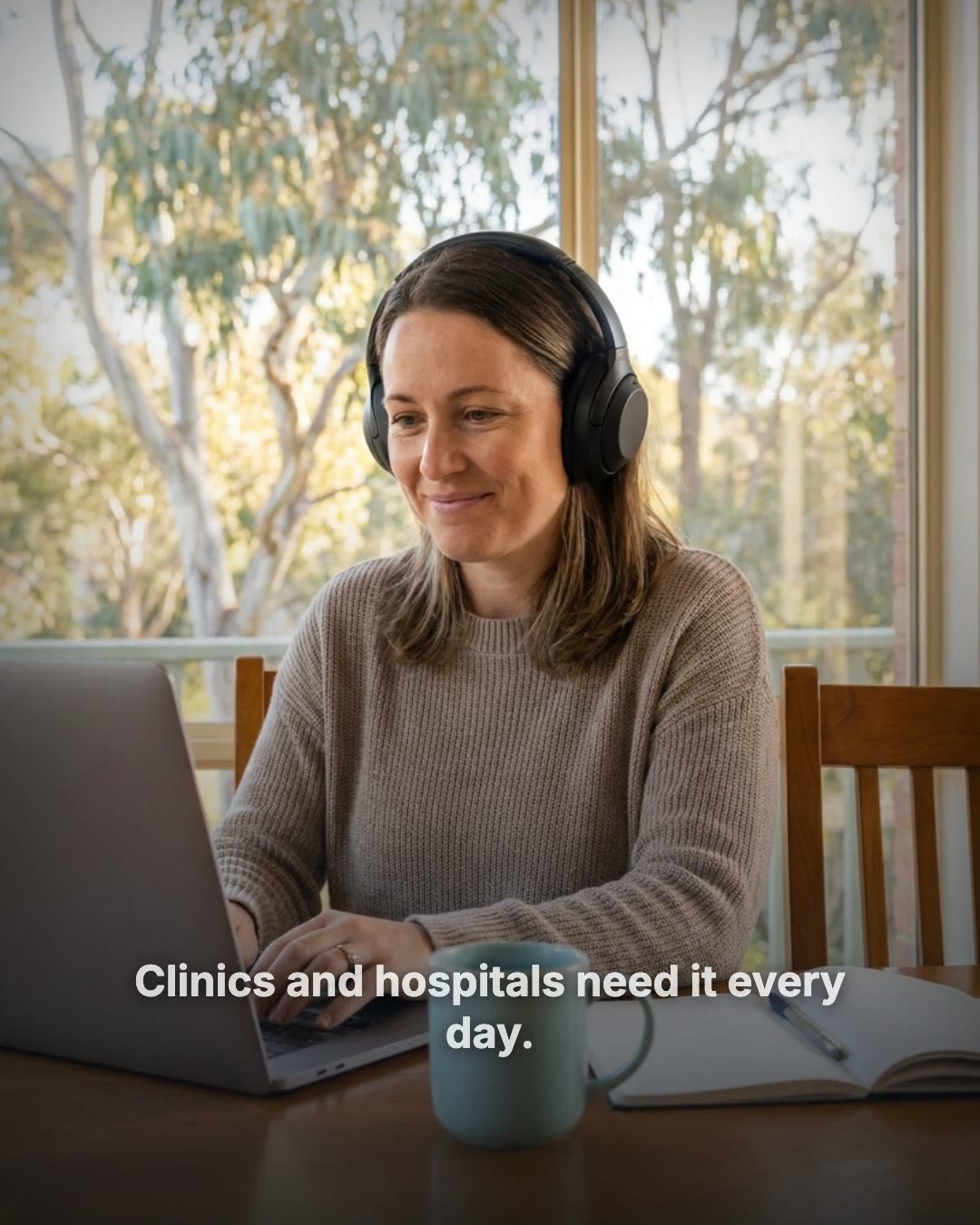 TalentMed Facebook ad: Medical transcription is a real healthcare career you…