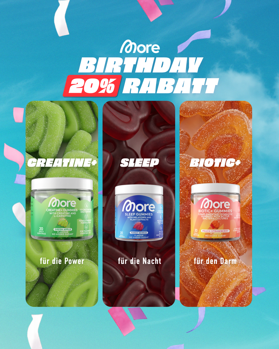 MORE Nutrition Facebook ad
