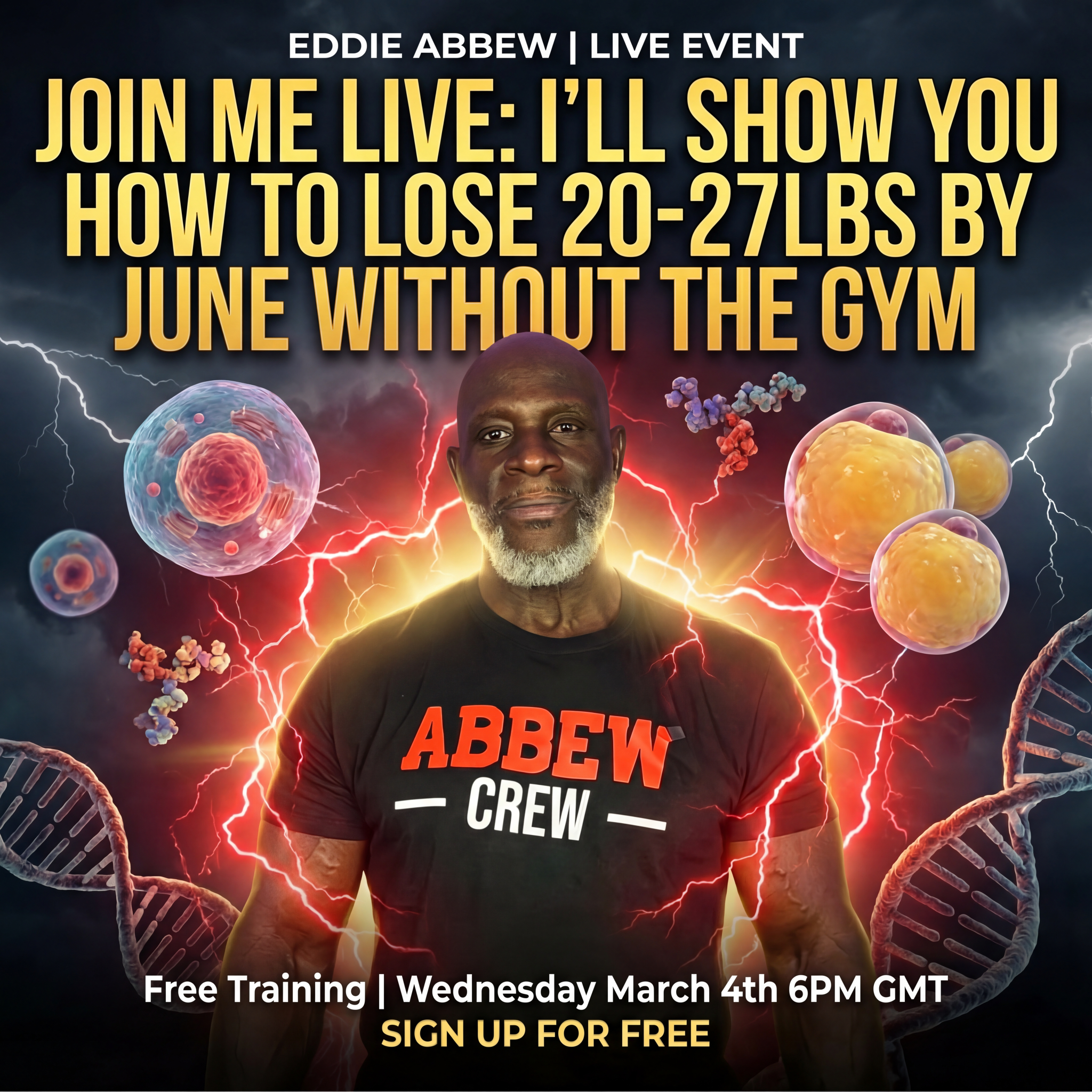 Eddie Abbew Facebook ad: Register now before spots fill up