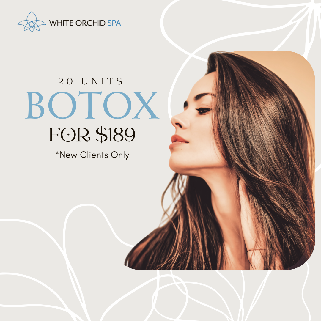 White Orchid Spa - Vero Beach Facebook ad: Botox Special: 20 Units Only $189!
