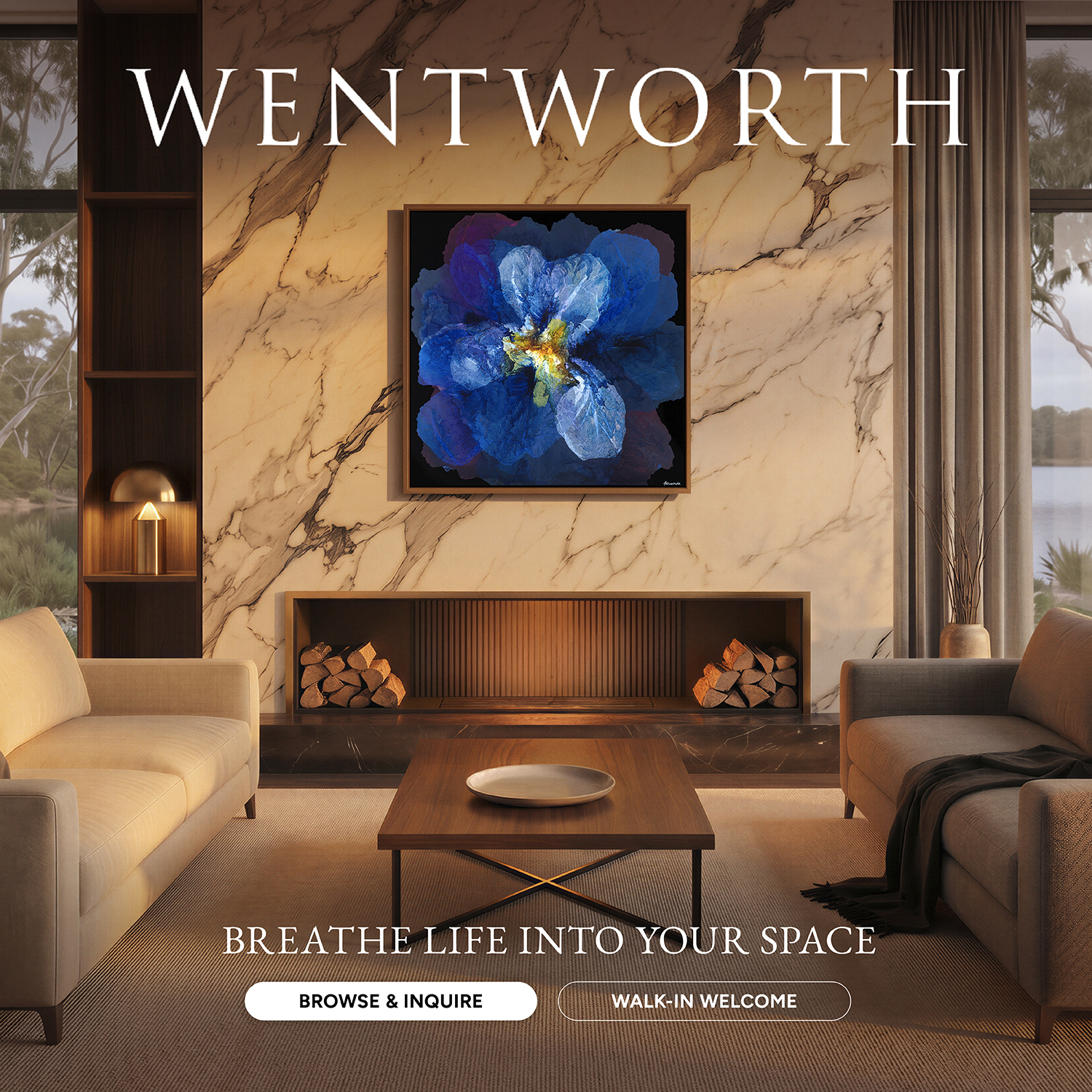 Wentworth Galleries Facebook ad