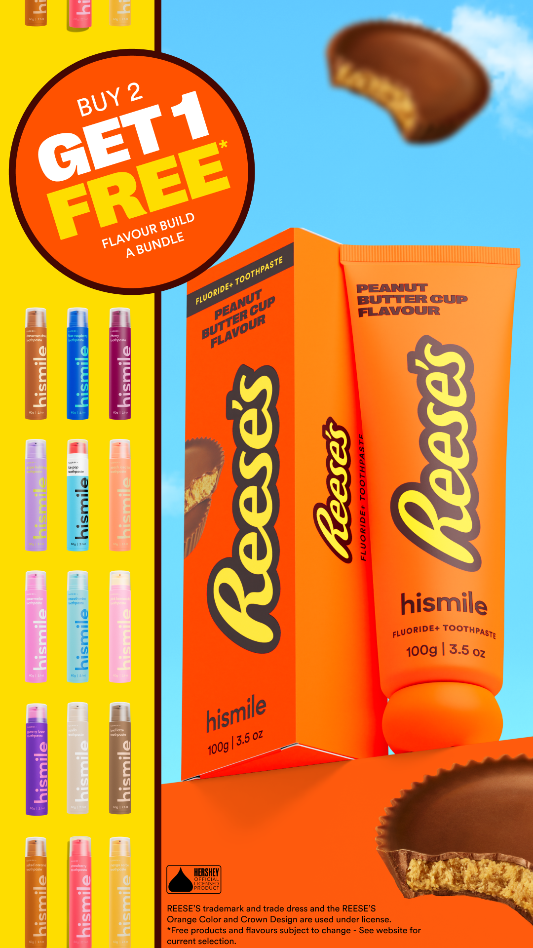 Hismile Facebook ad
