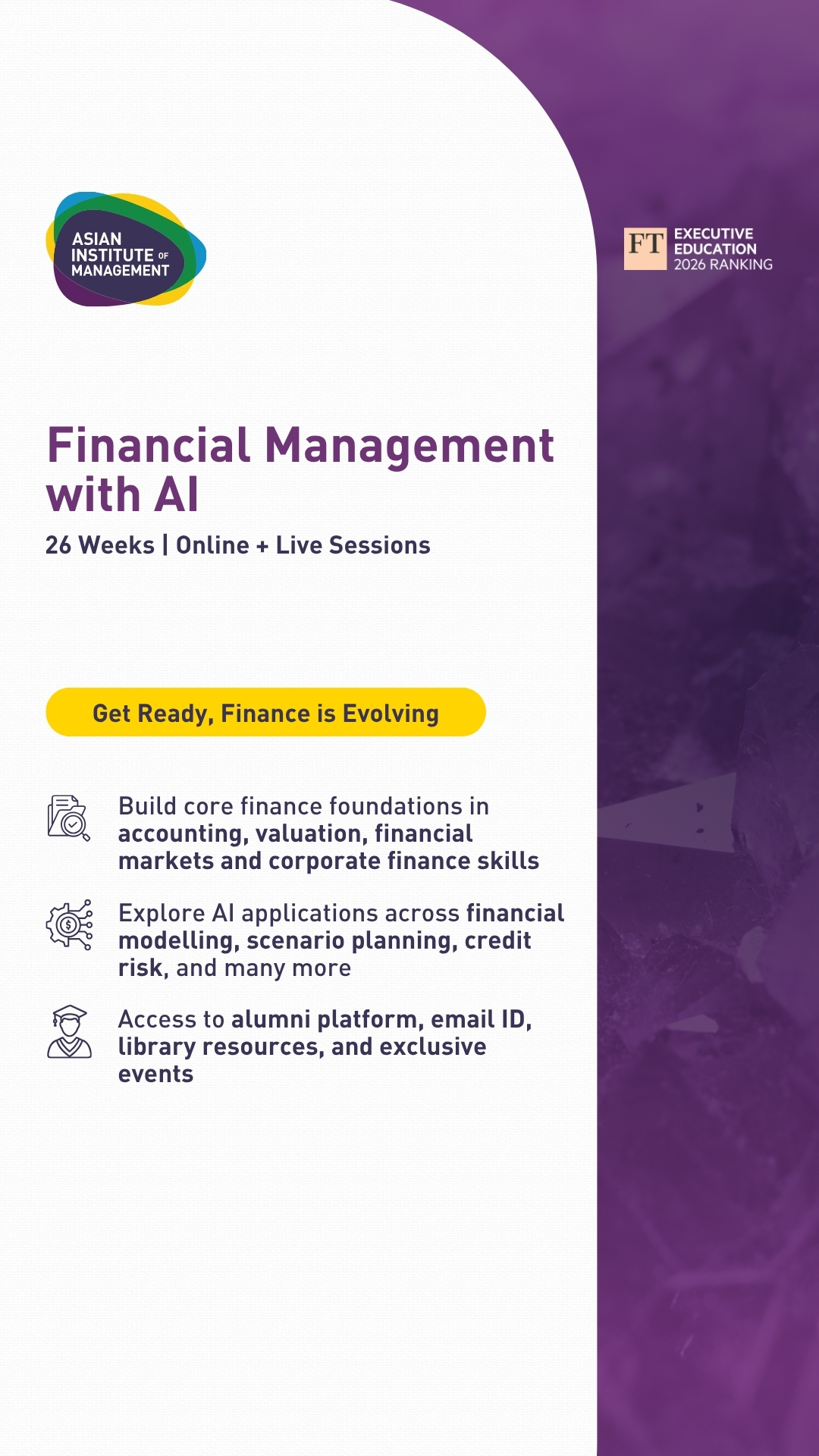 Asian Institute of Management Facebook ad