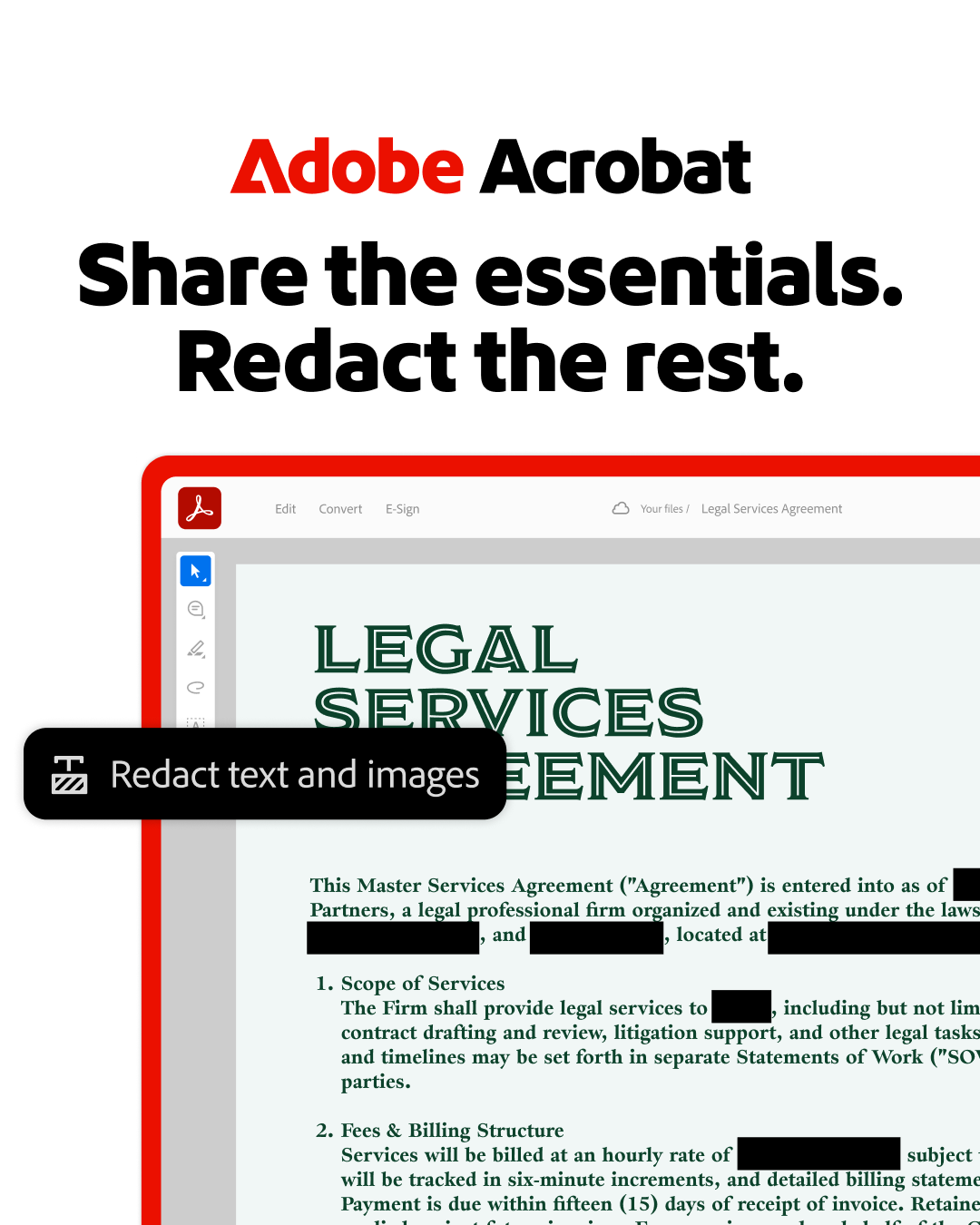 Adobe Acrobat Facebook ad