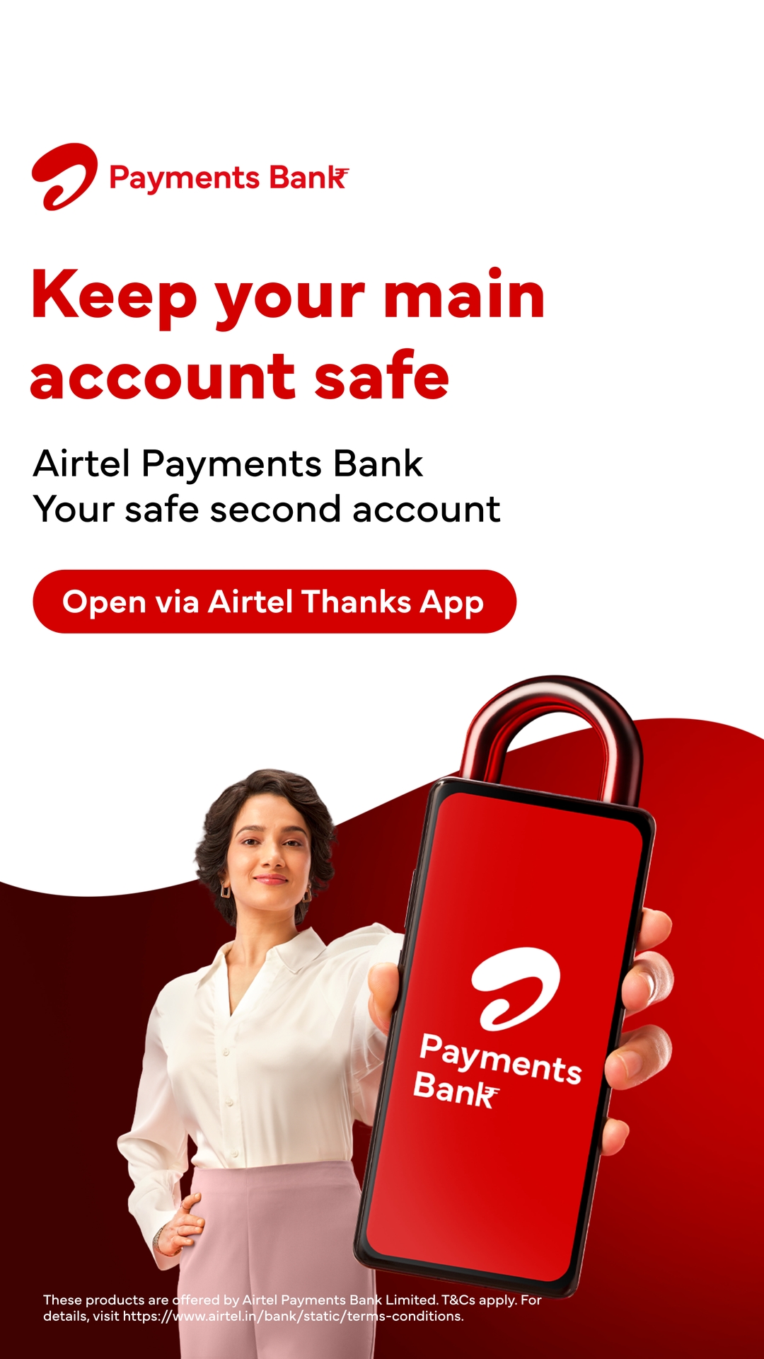 Airtel Payments Bank Facebook ad