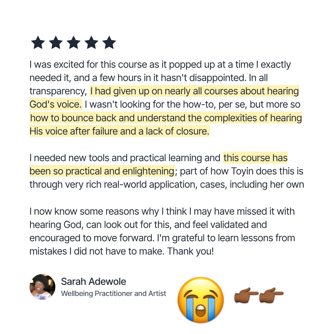 Toyin Crandell - Radical Love, Faith, Obedience Facebook ad