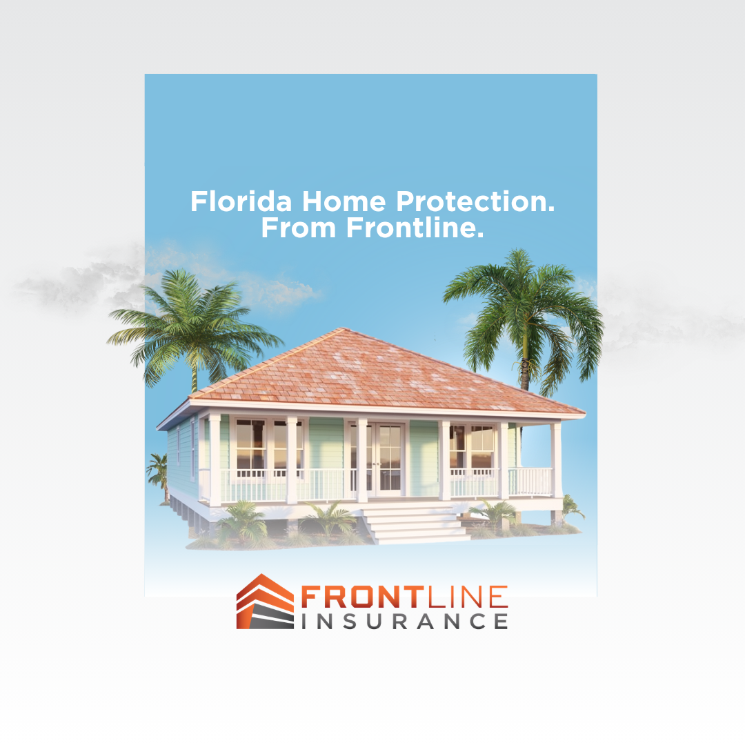 Frontline Insurance Digital Agency Facebook ad: New Look. Same Frontline.