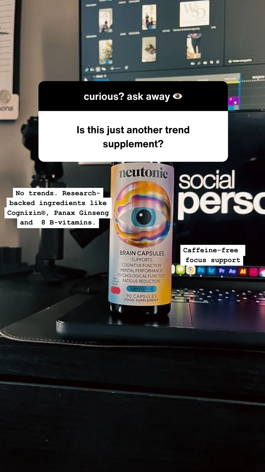 Neutonic Facebook ad