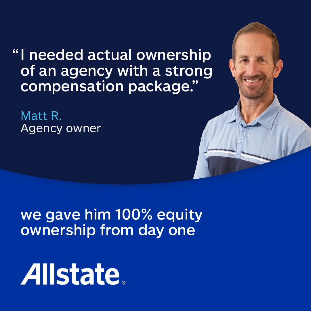 Allstate Facebook ad: Start strong with Allstate