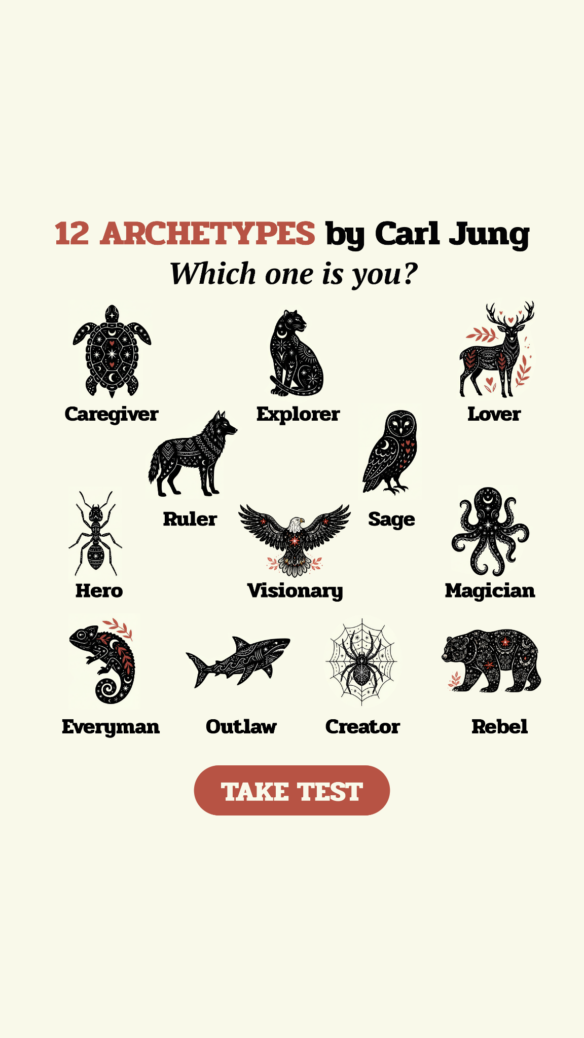 Personality Type Facebook ad